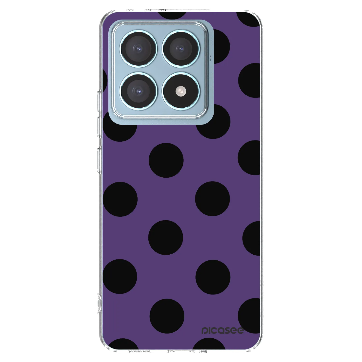 Picasee silikonowe przeźroczyste etui na Xiaomi 14T Pro - Big flickers 2