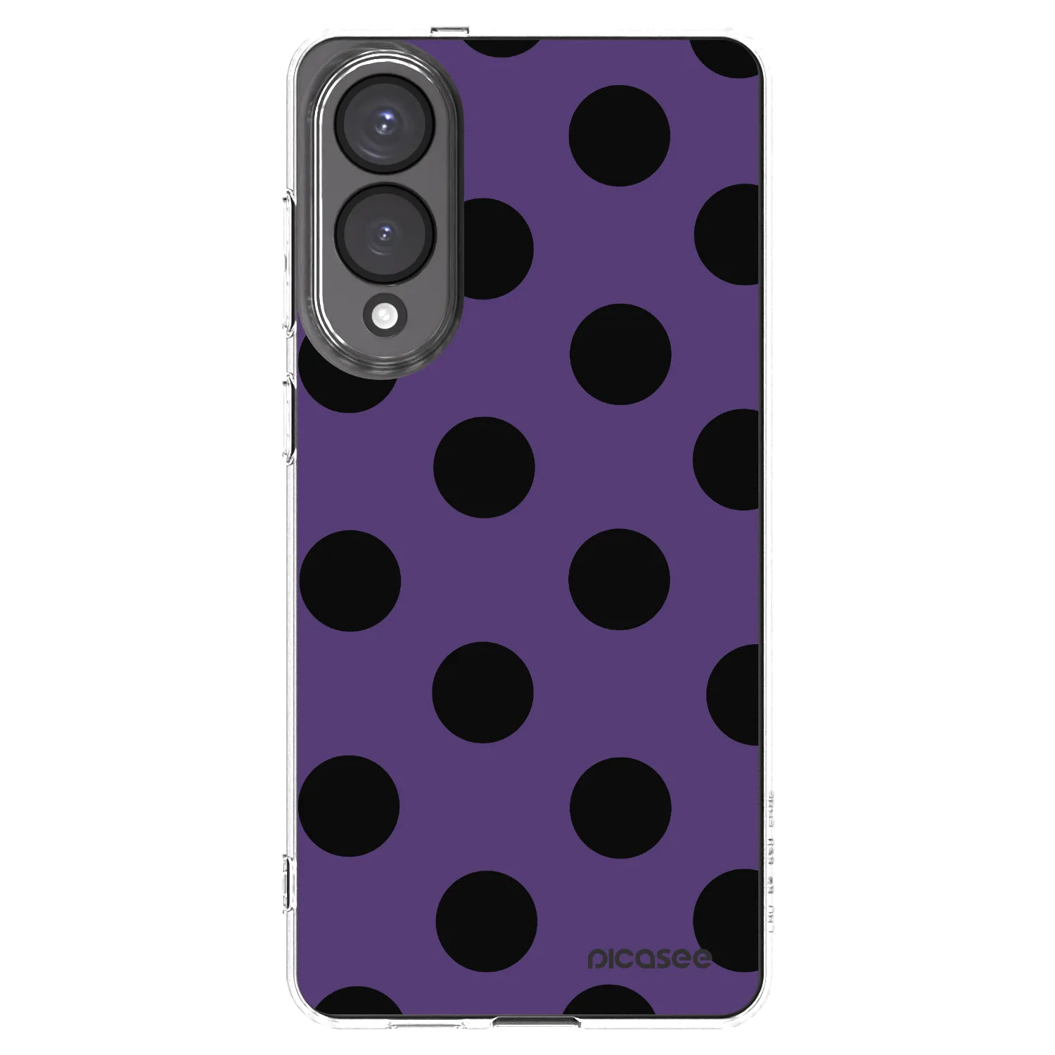 Picasee silikonowe przeźroczyste etui na Samsung Galaxy S25 Edge 5G - Big flickers 2