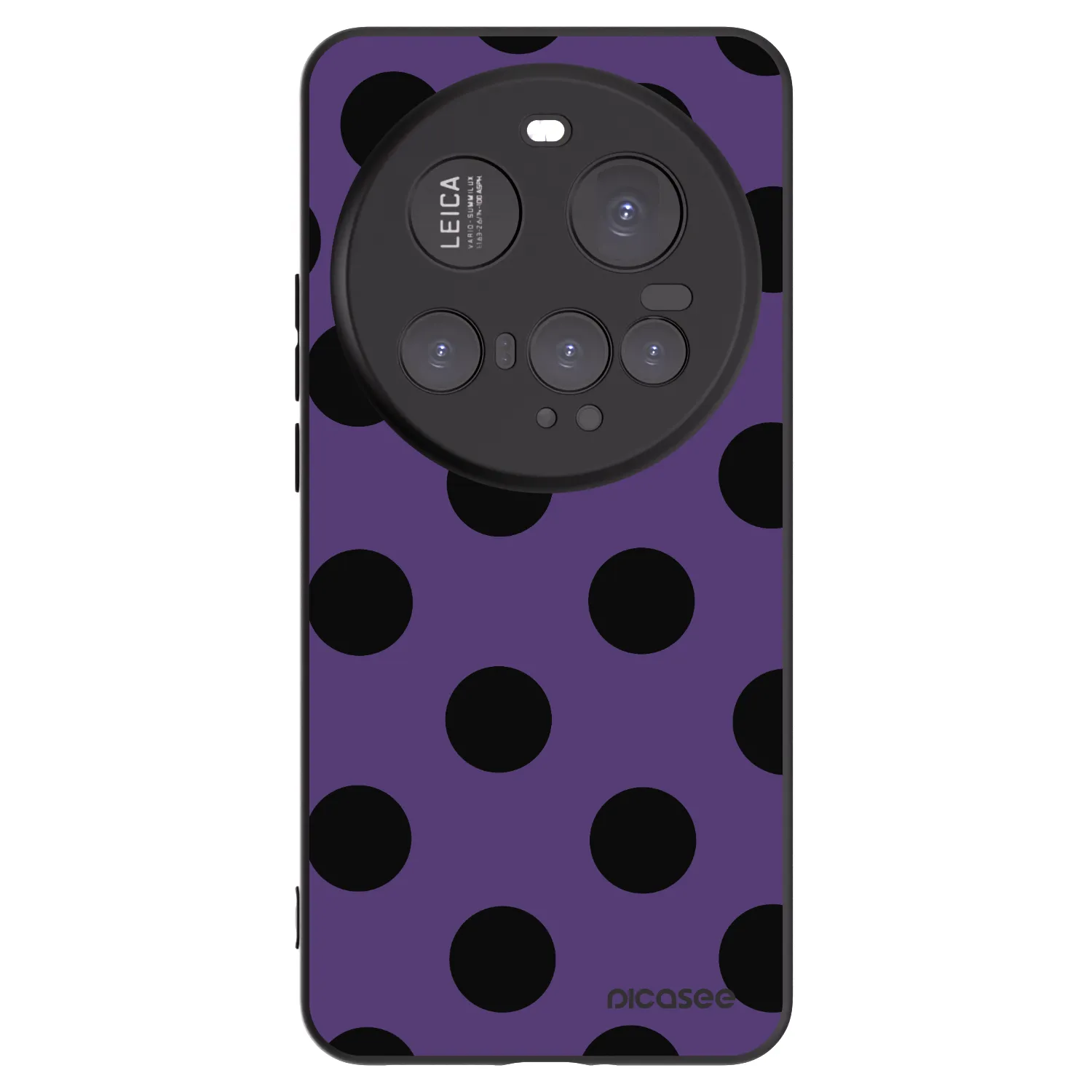 Picasee silikonowe czarne etui na Xiaomi 15 Ultra - Big flickers 2