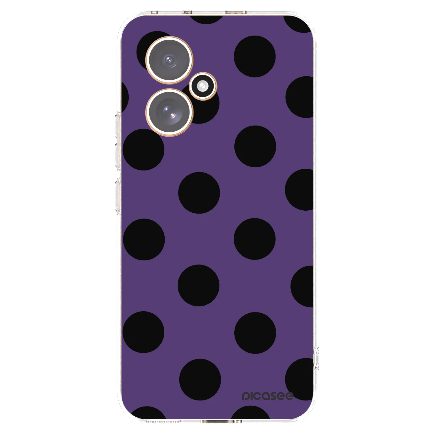 Picasee silikonowe przeźroczyste etui na Honor 400 5G - Big flickers 2