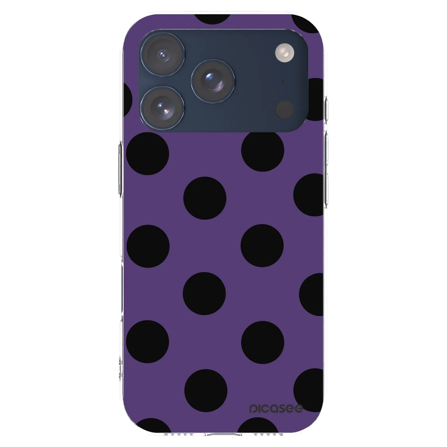 Picasee silikonowe przeźroczyste etui na Apple iPhone 17 Pro - Big flickers 2