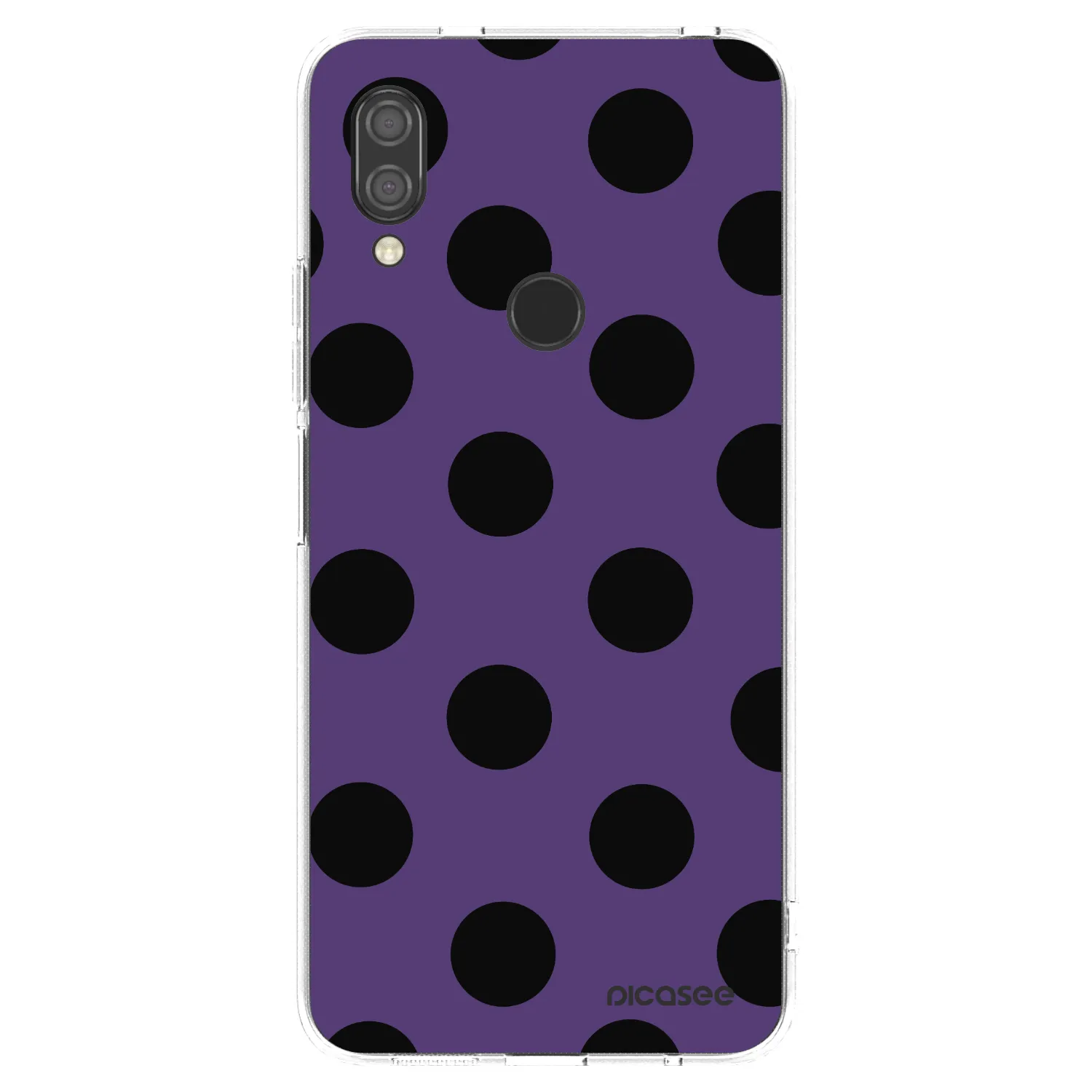Picasee silikonowe przeźroczyste etui na Xiaomi Redmi 7 - Big flickers 2