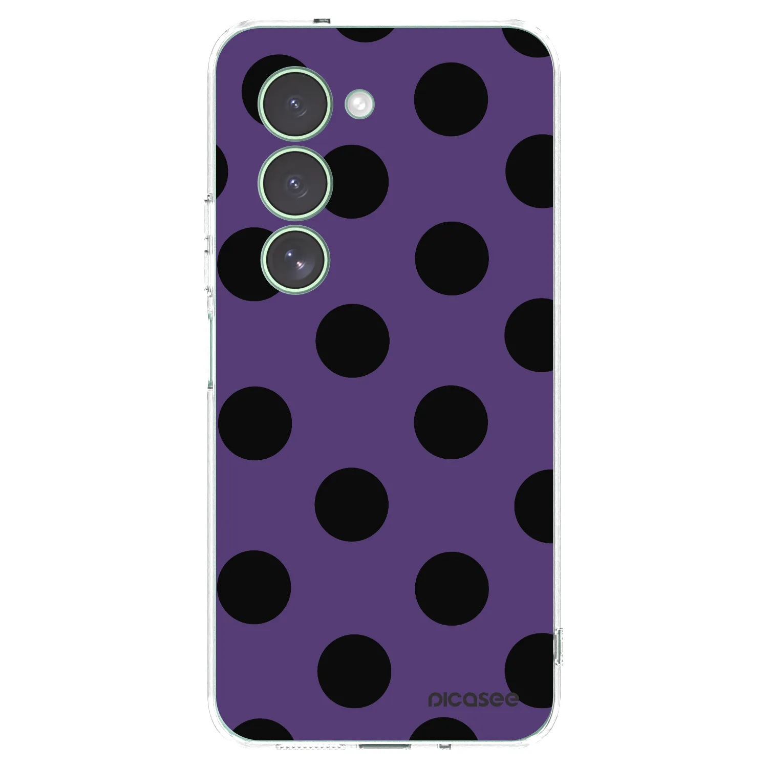Picasee silikonowe przeźroczyste etui na Xiaomi Redmi 15 5G - Big flickers 2