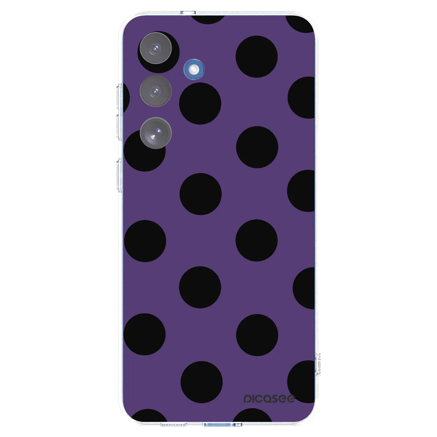 Picasee silikonowe przeźroczyste etui na Samsung Galaxy S25 FE 5G - Big flickers 2