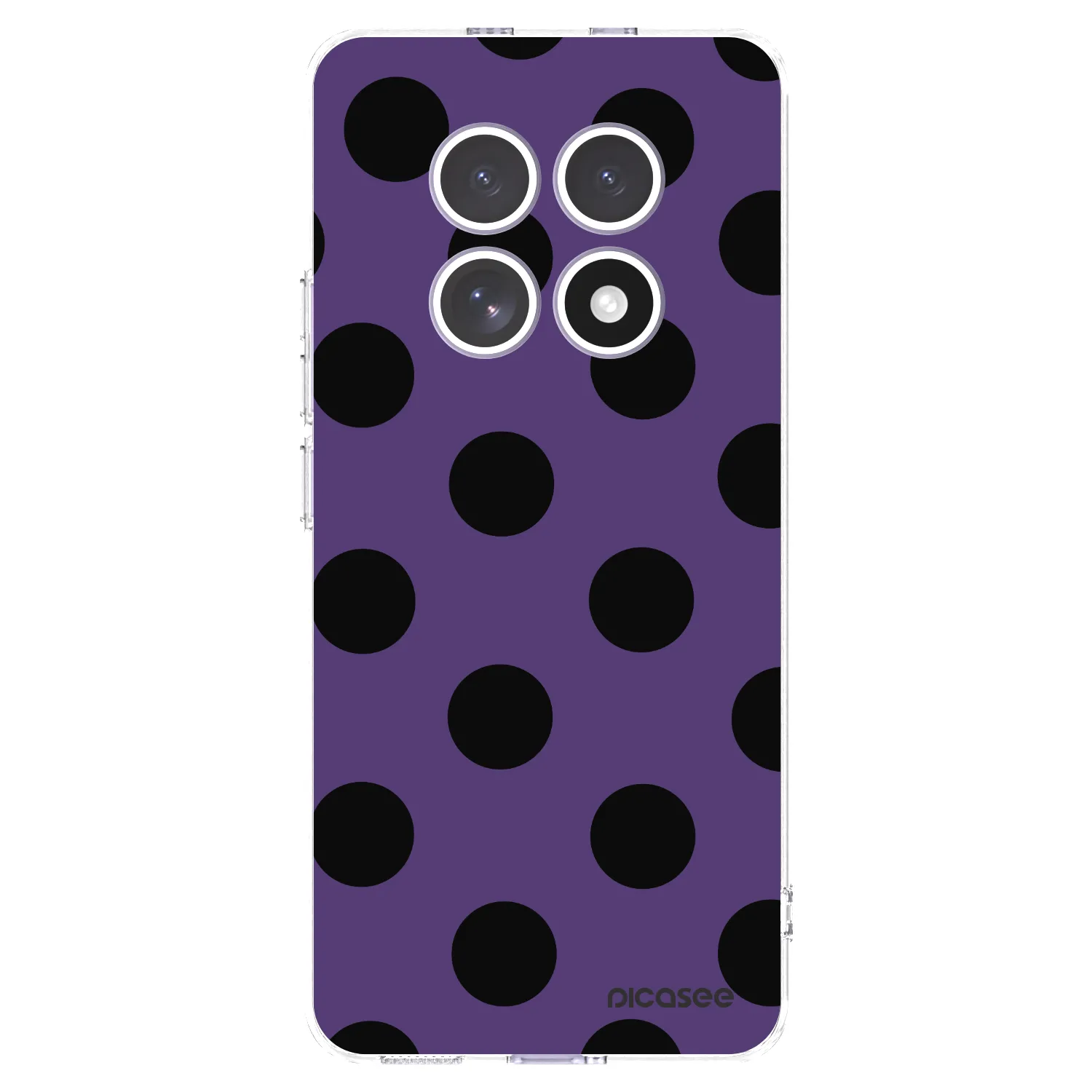 Picasee silikonowe przeźroczyste etui na Xiaomi Redmi Note 15 4G - Big flickers 2
