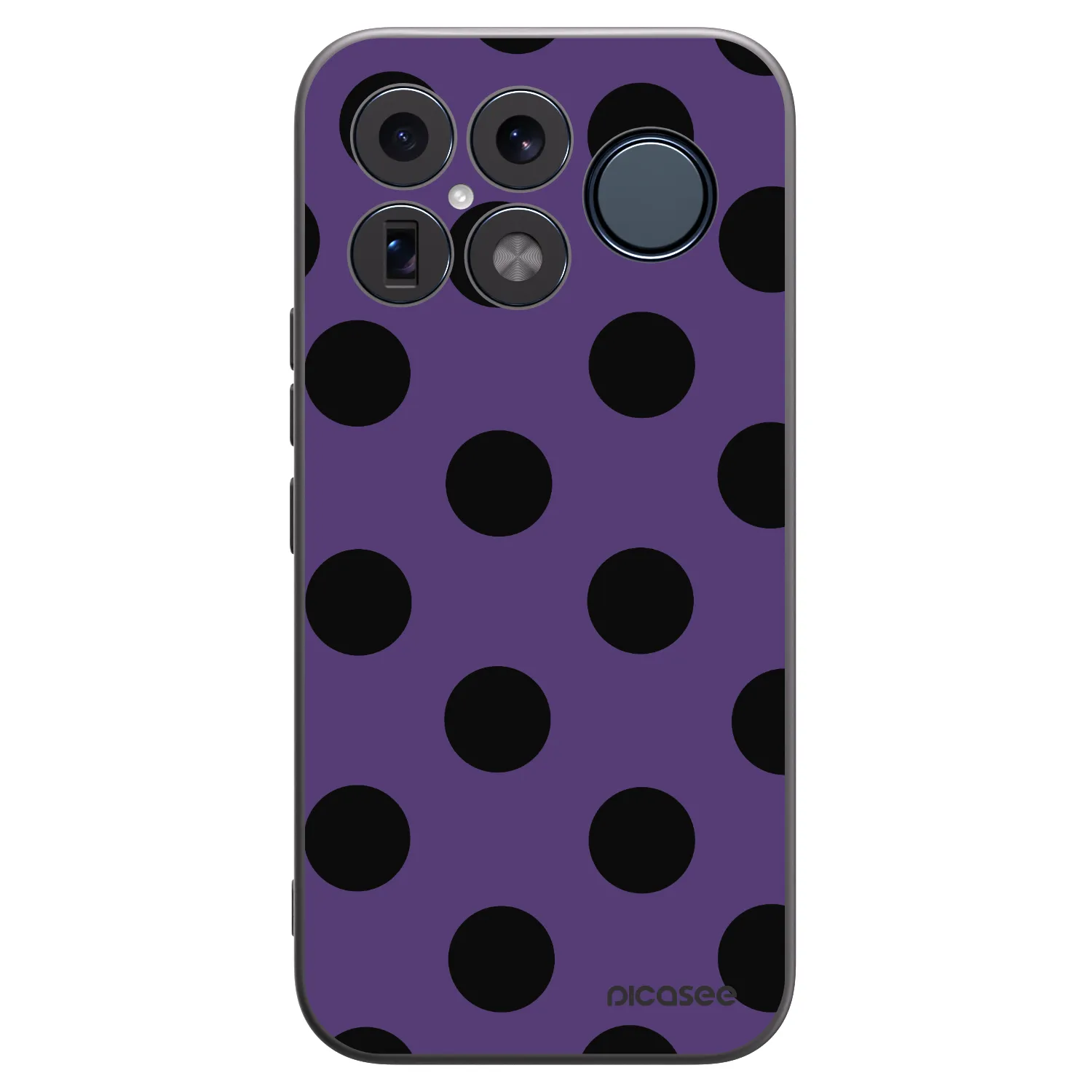 Picasee silikonowe czarne etui na Xiaomi Poco F8 Ultra - Big flickers 2