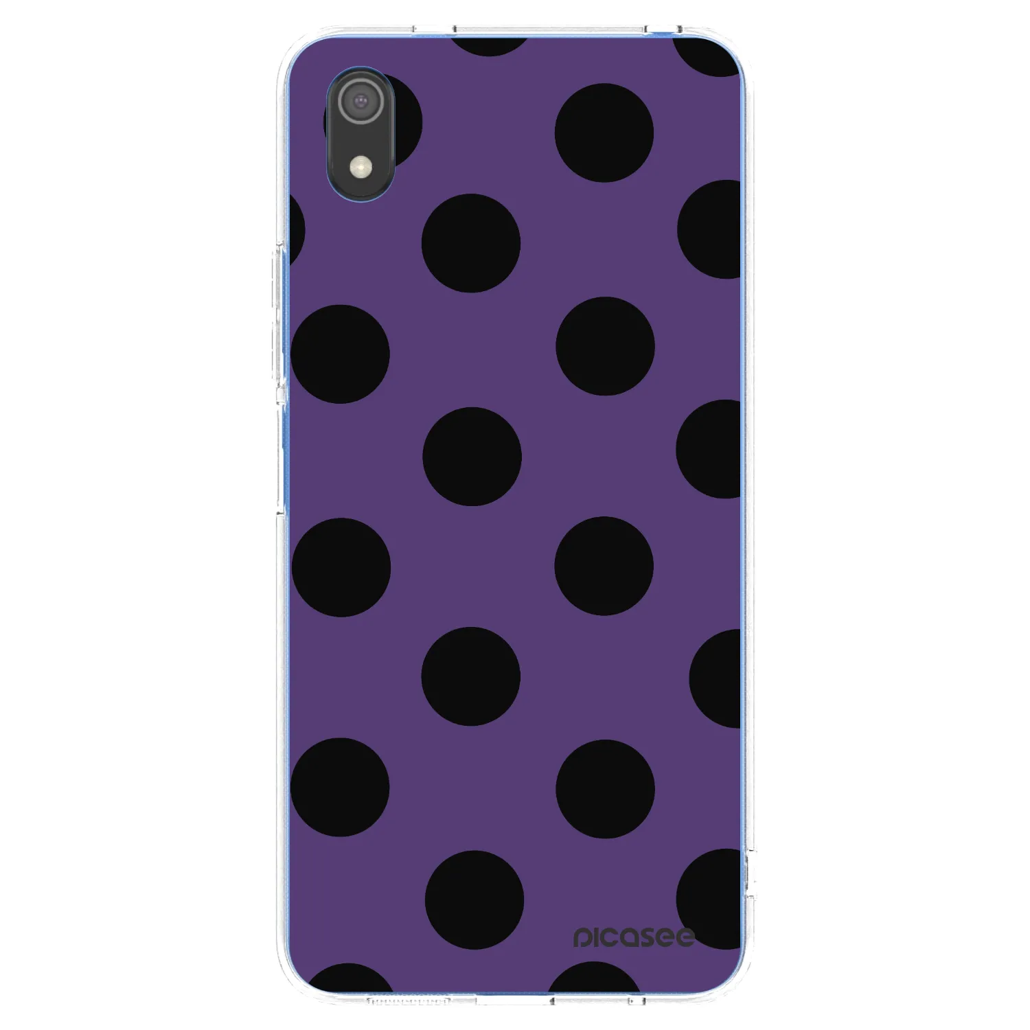 Picasee silikonowe przeźroczyste etui na Xiaomi Redmi 7A - Big flickers 2