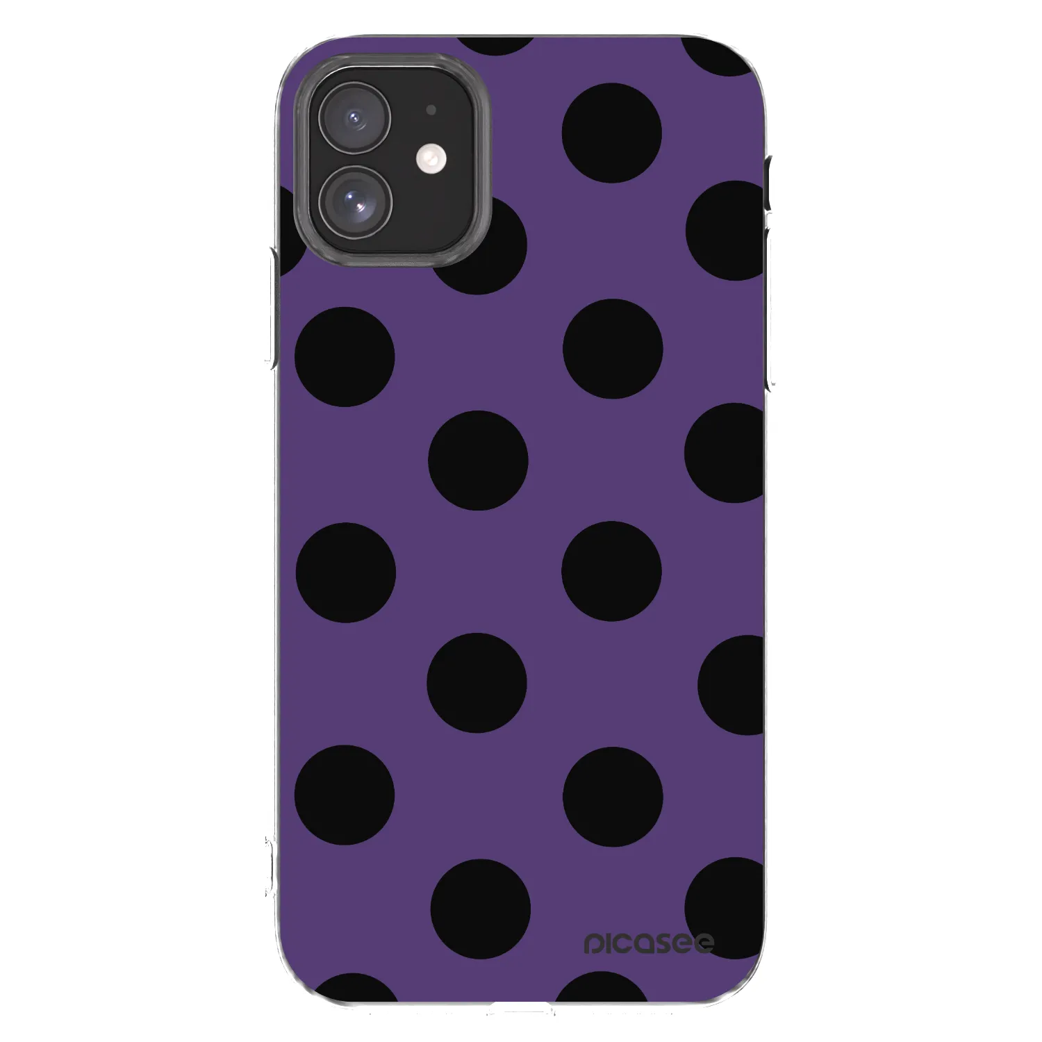 Picasee silikonowe przeźroczyste etui na Apple iPhone 11 - Big flickers 2