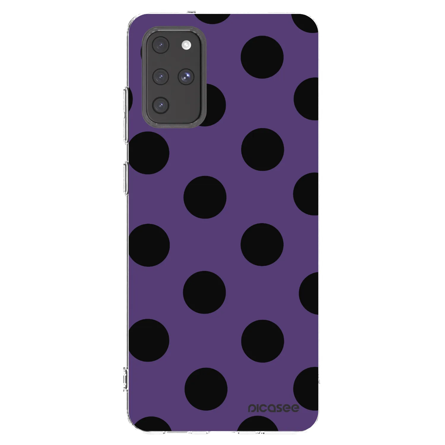 Picasee silikonowe przeźroczyste etui na Samsung Galaxy S20+ G985F - Big flickers 2