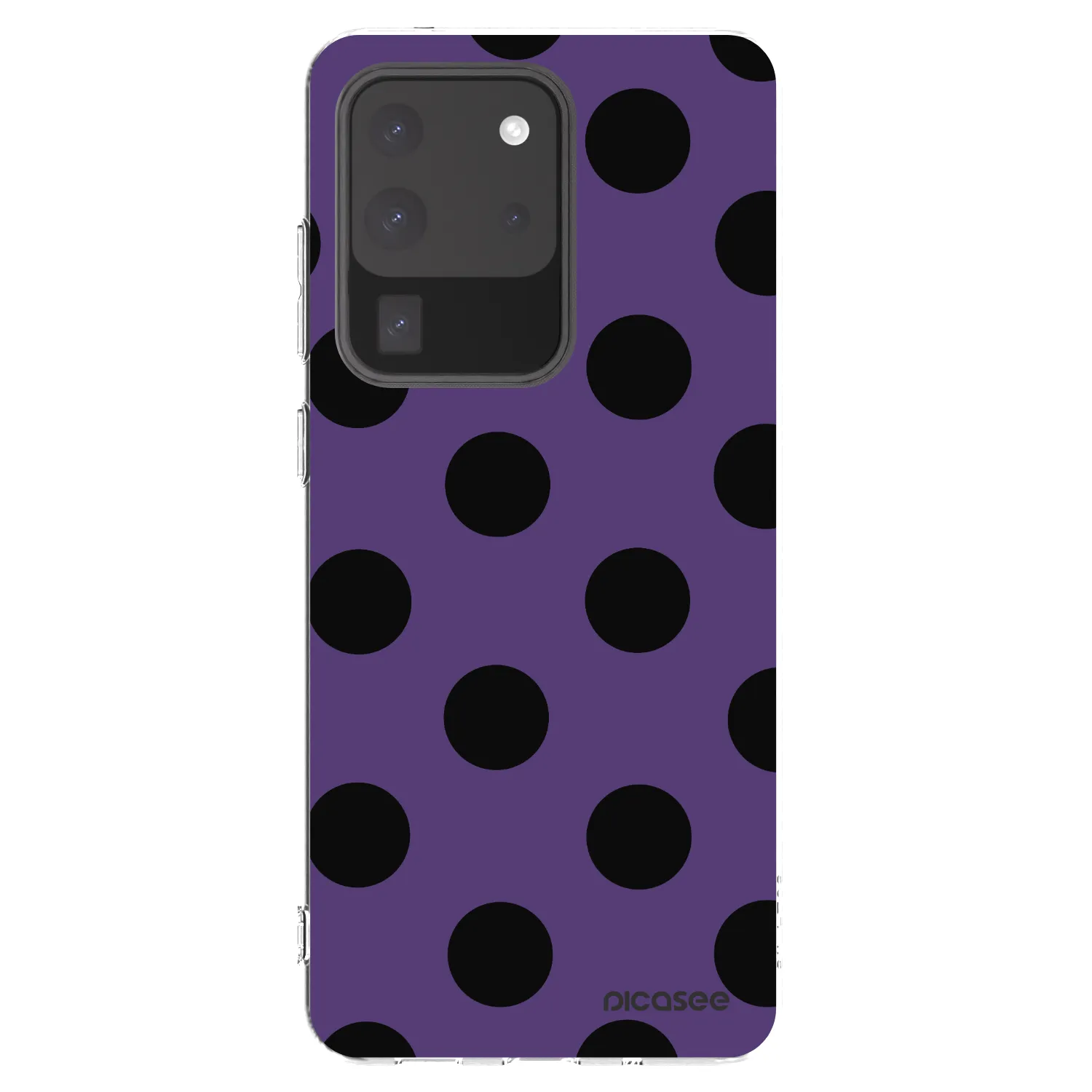Picasee silikonowe przeźroczyste etui na Samsung Galaxy S20 Ultra 5G G988F - Big flickers 2