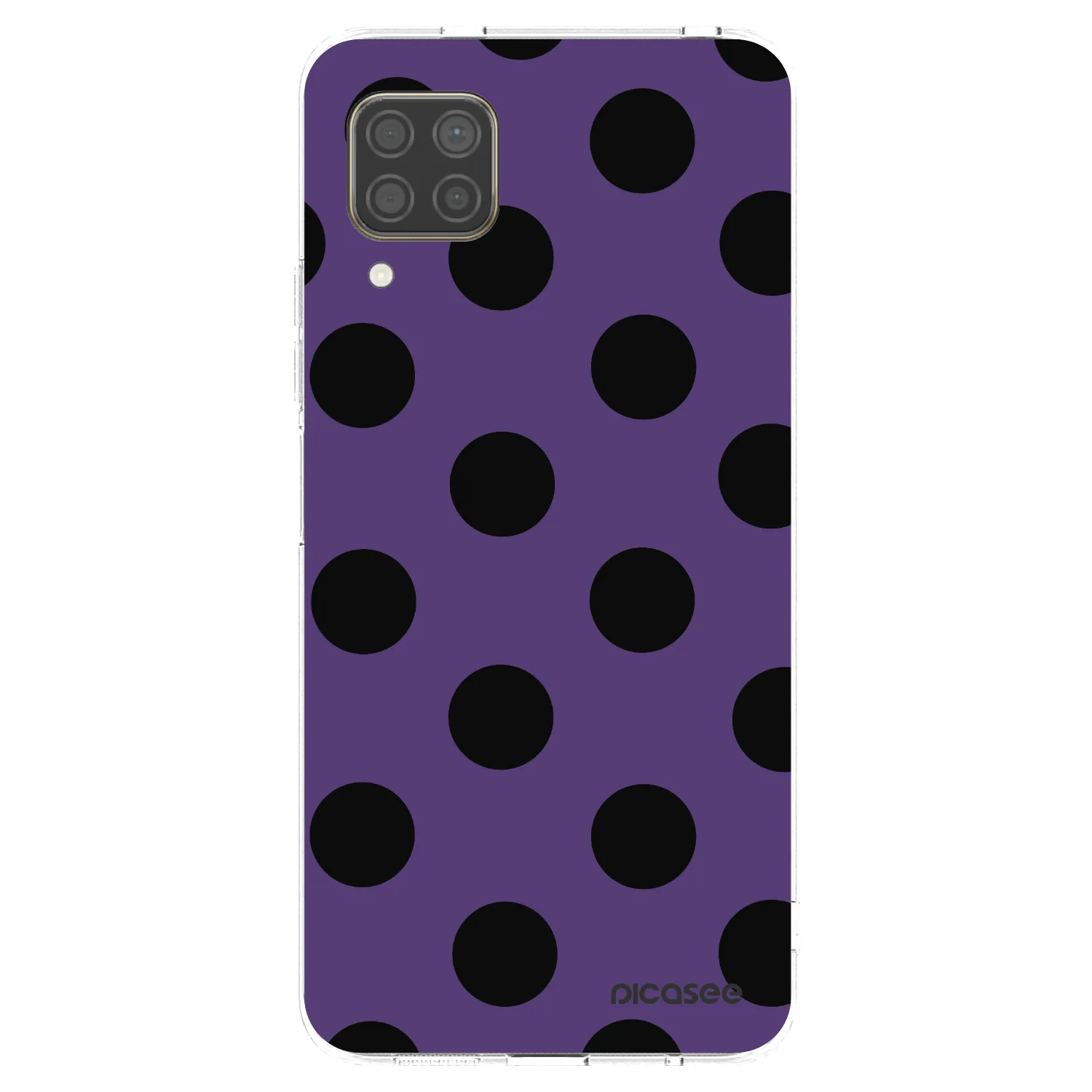 Picasee silikonowe przeźroczyste etui na Huawei P40 Lite - Big flickers 2