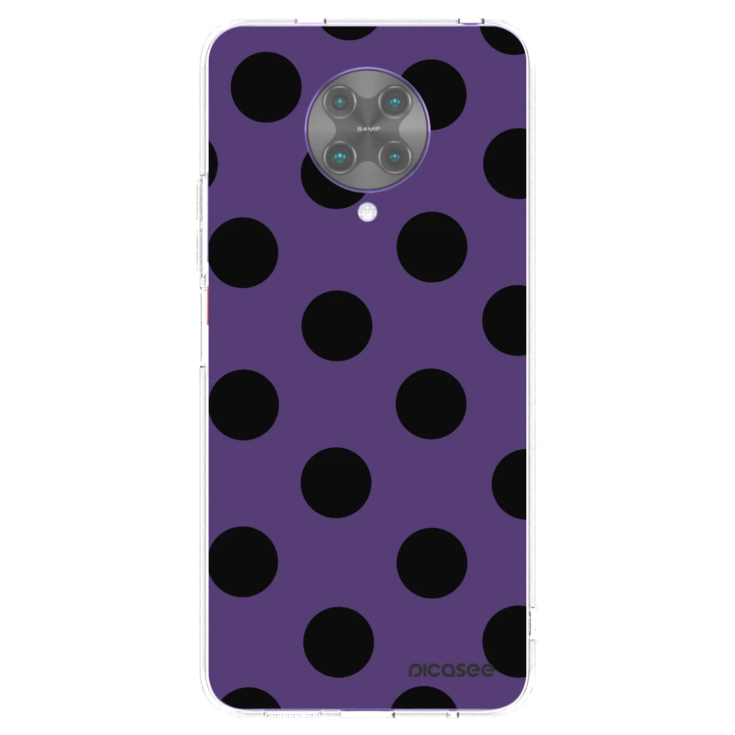 Picasee silikonowe przeźroczyste etui na Xiaomi Poco F2 Pro - Big flickers 2