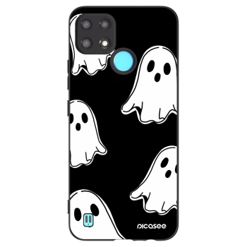 Etui na Realme C21 - Black ghosts