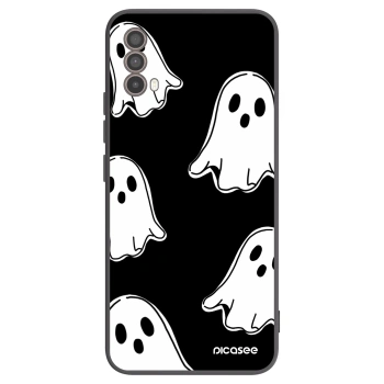Etui na Motorola Moto E40 - Black ghosts