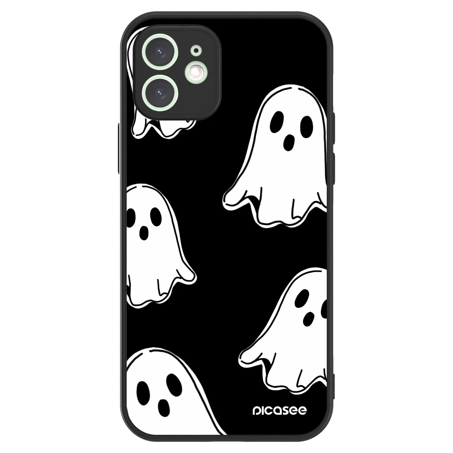 Picasee ULTIMATE CASE na Apple iPhone 12 - Black ghosts