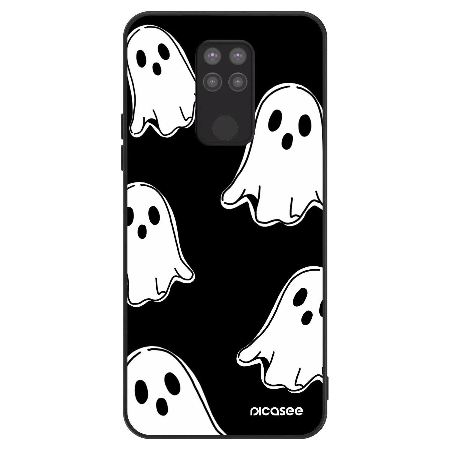 Picasee ULTIMATE CASE na Xiaomi Redmi Note 9 - Black ghosts