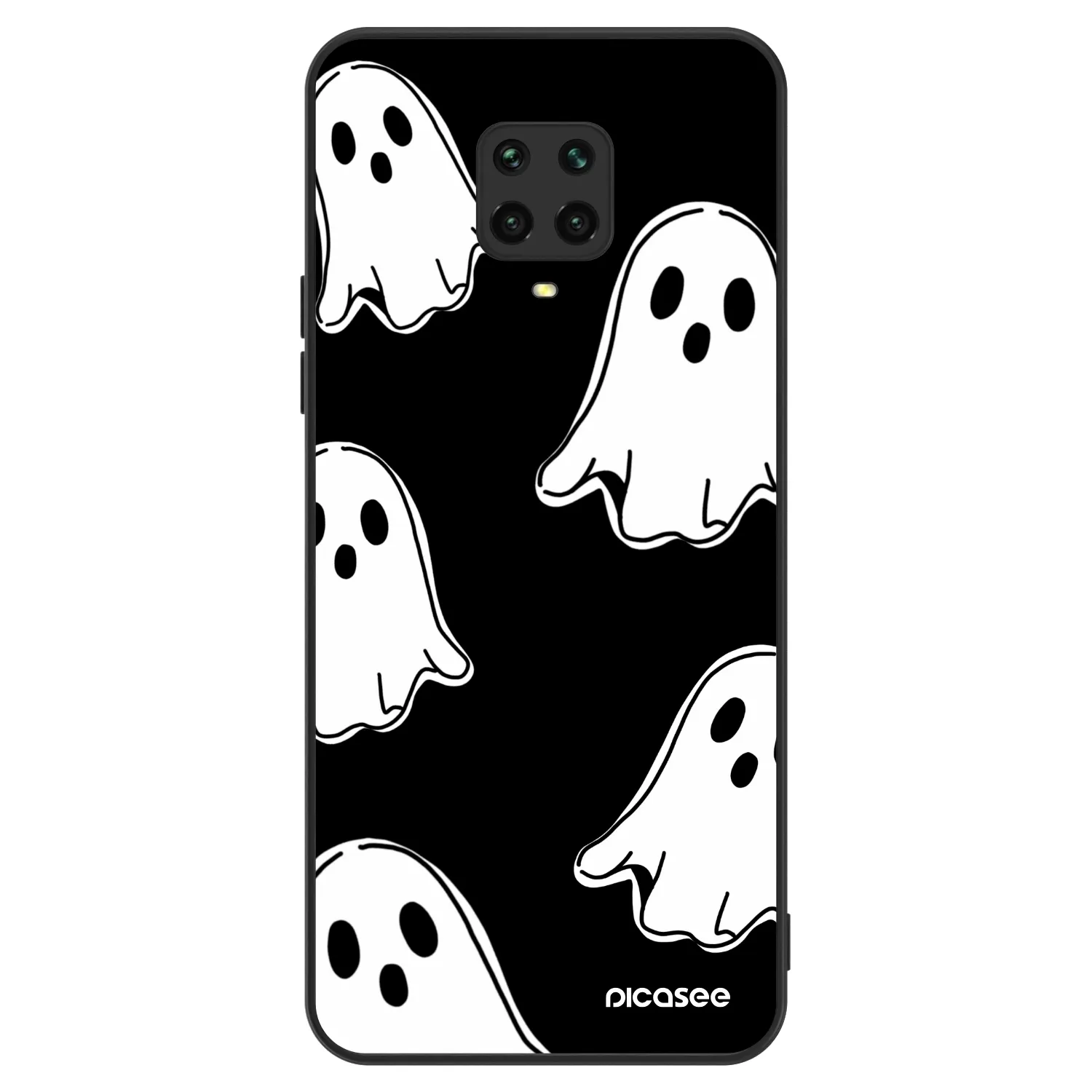 Picasee ULTIMATE CASE na Xiaomi Redmi Note 9 Pro - Black ghosts