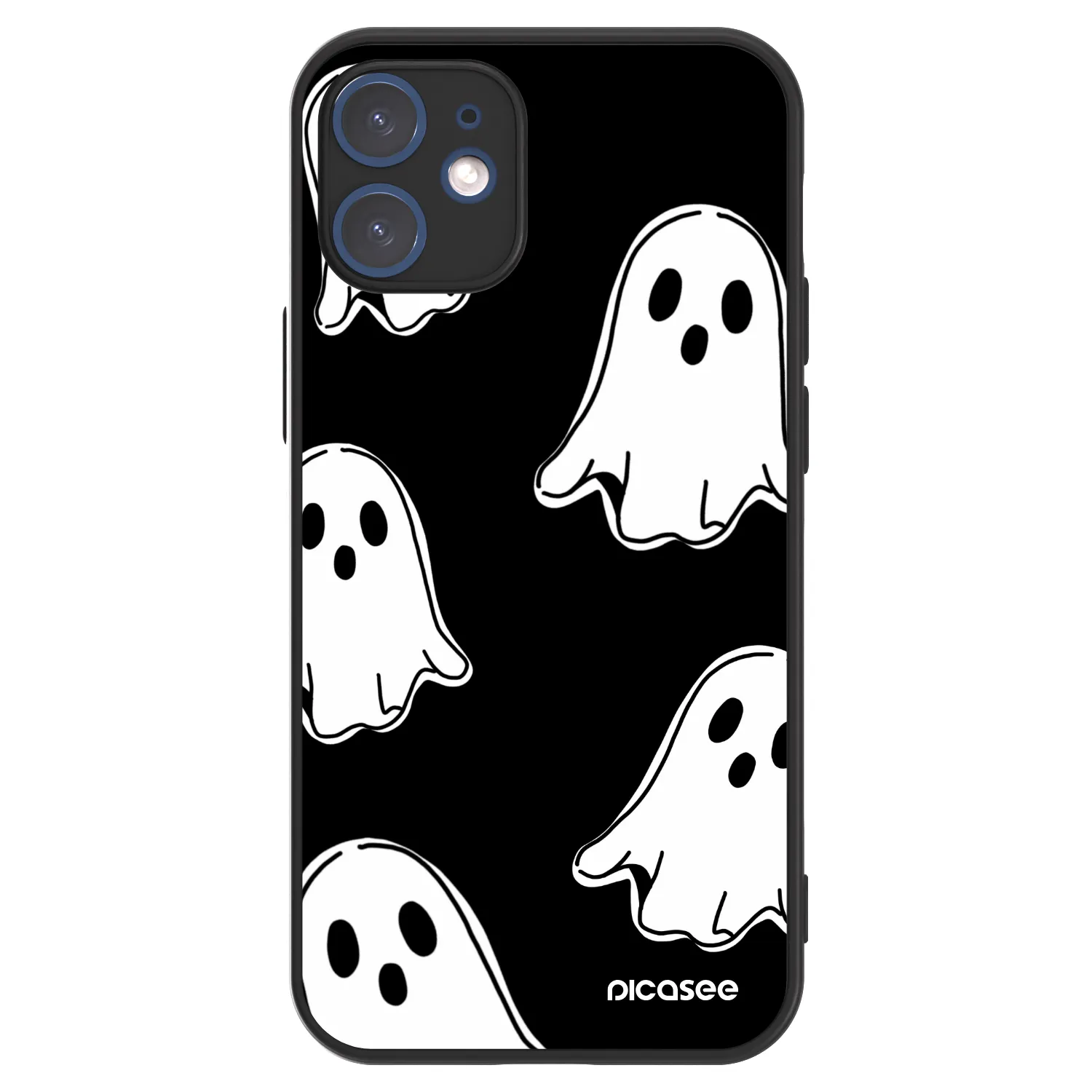 Picasee ULTIMATE CASE na Apple iPhone 12 mini - Black ghosts
