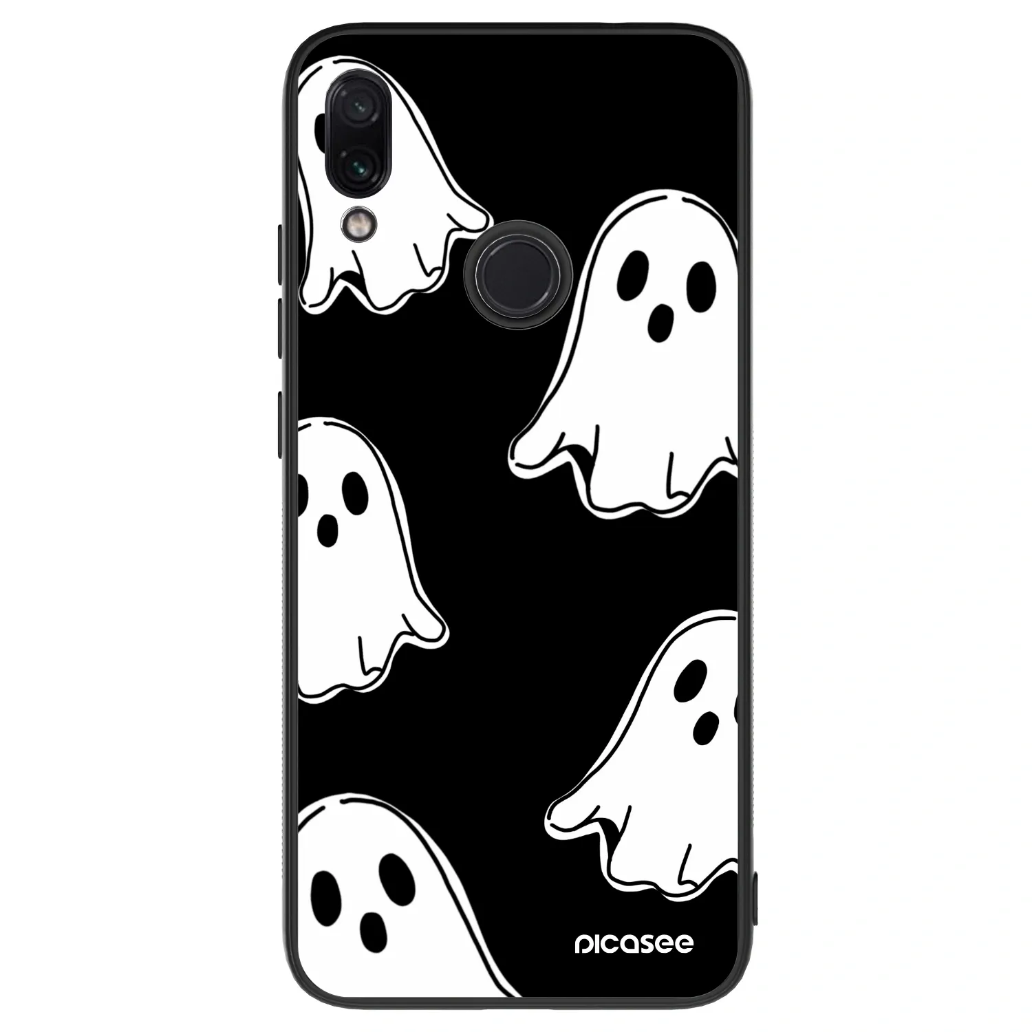 Picasee ULTIMATE CASE na Xiaomi Redmi Note 7 - Black ghosts