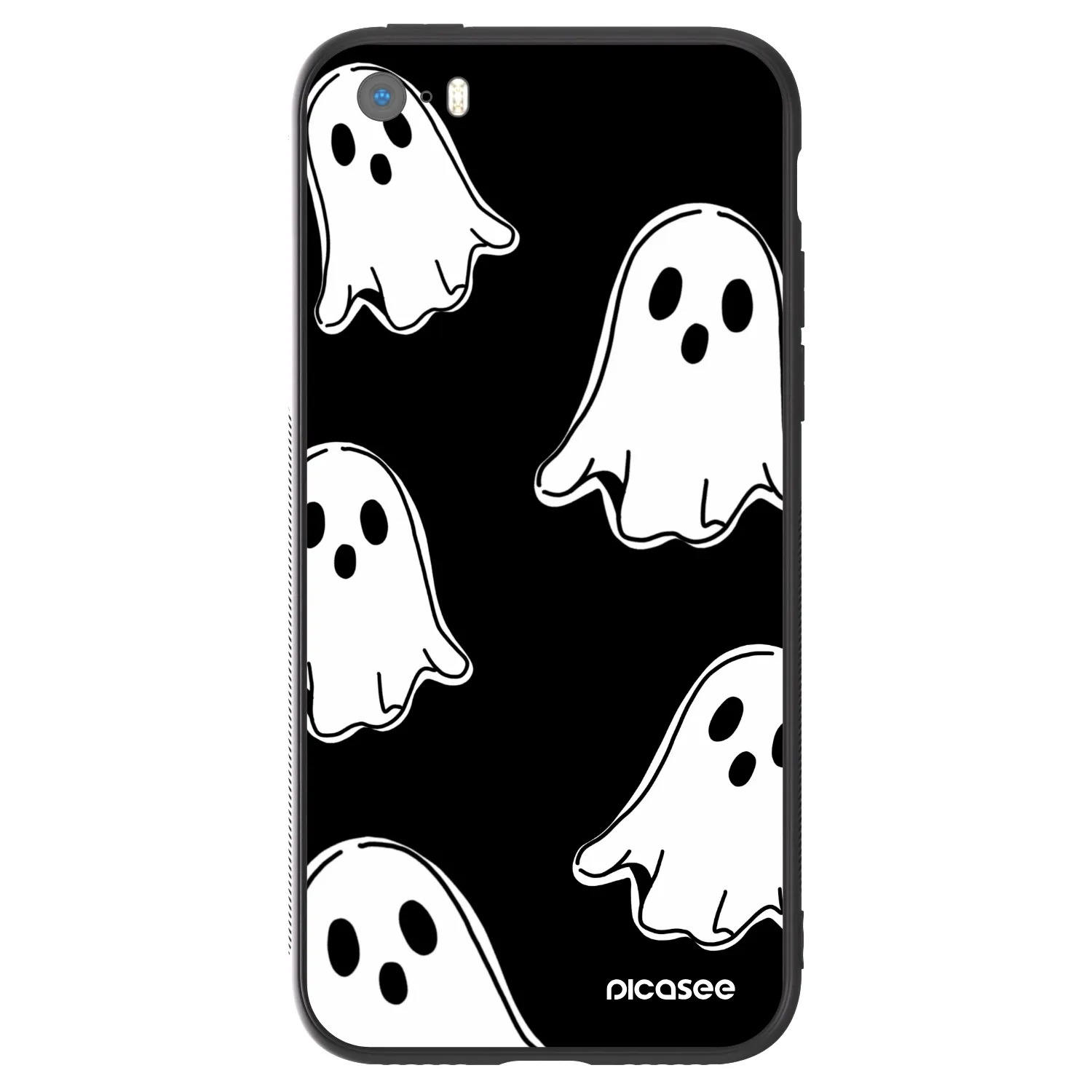 Picasee ULTIMATE CASE na Apple iPhone 5/5S/SE - Black ghosts