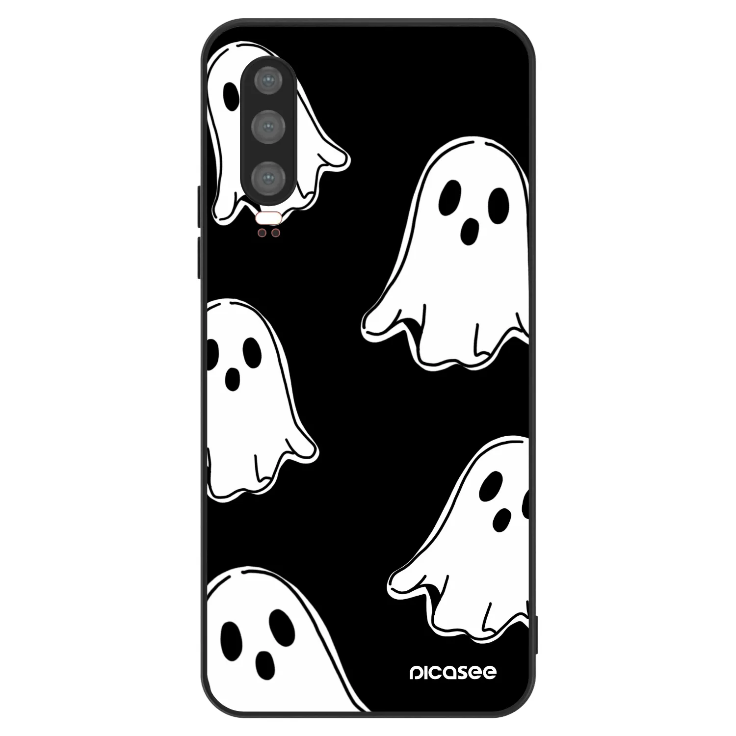 Picasee ULTIMATE CASE na Huawei P30 - Black ghosts