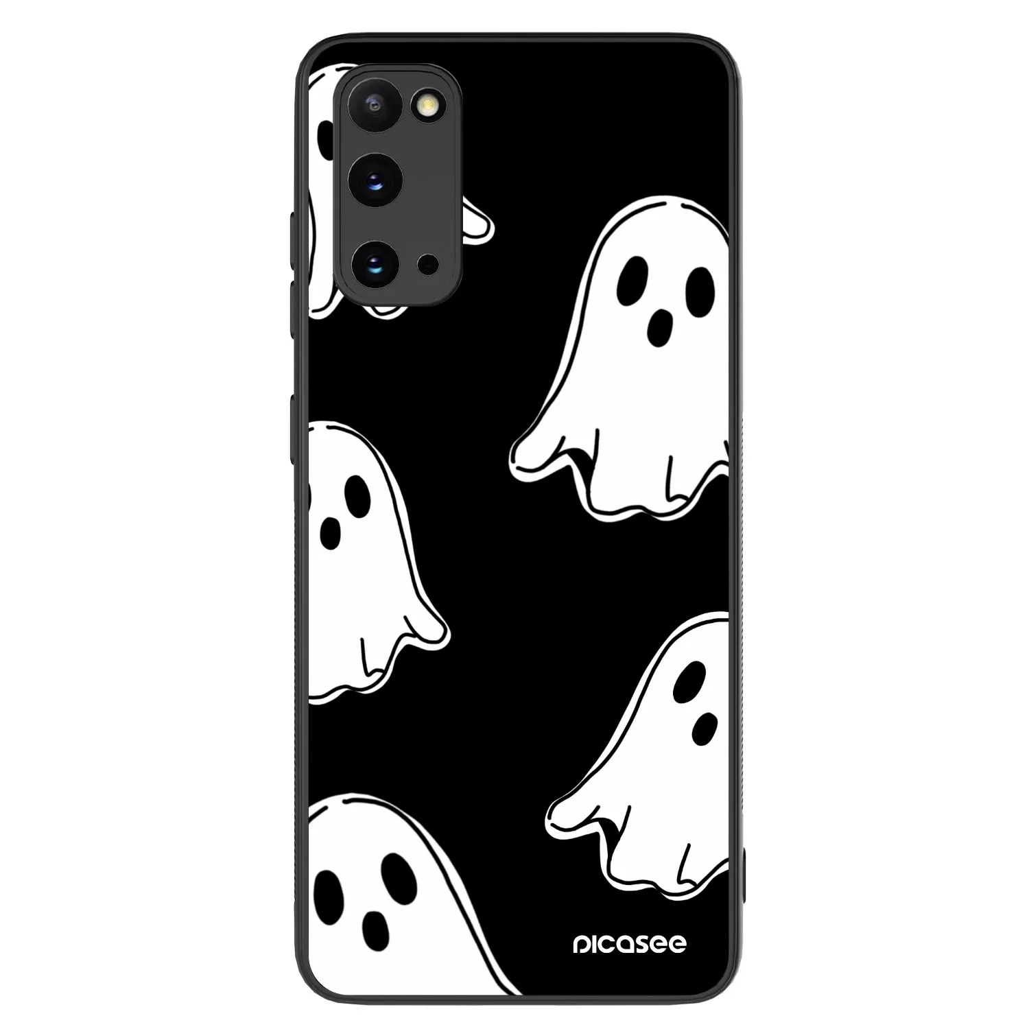 Picasee ULTIMATE CASE na Samsung Galaxy S20 G980F - Black ghosts