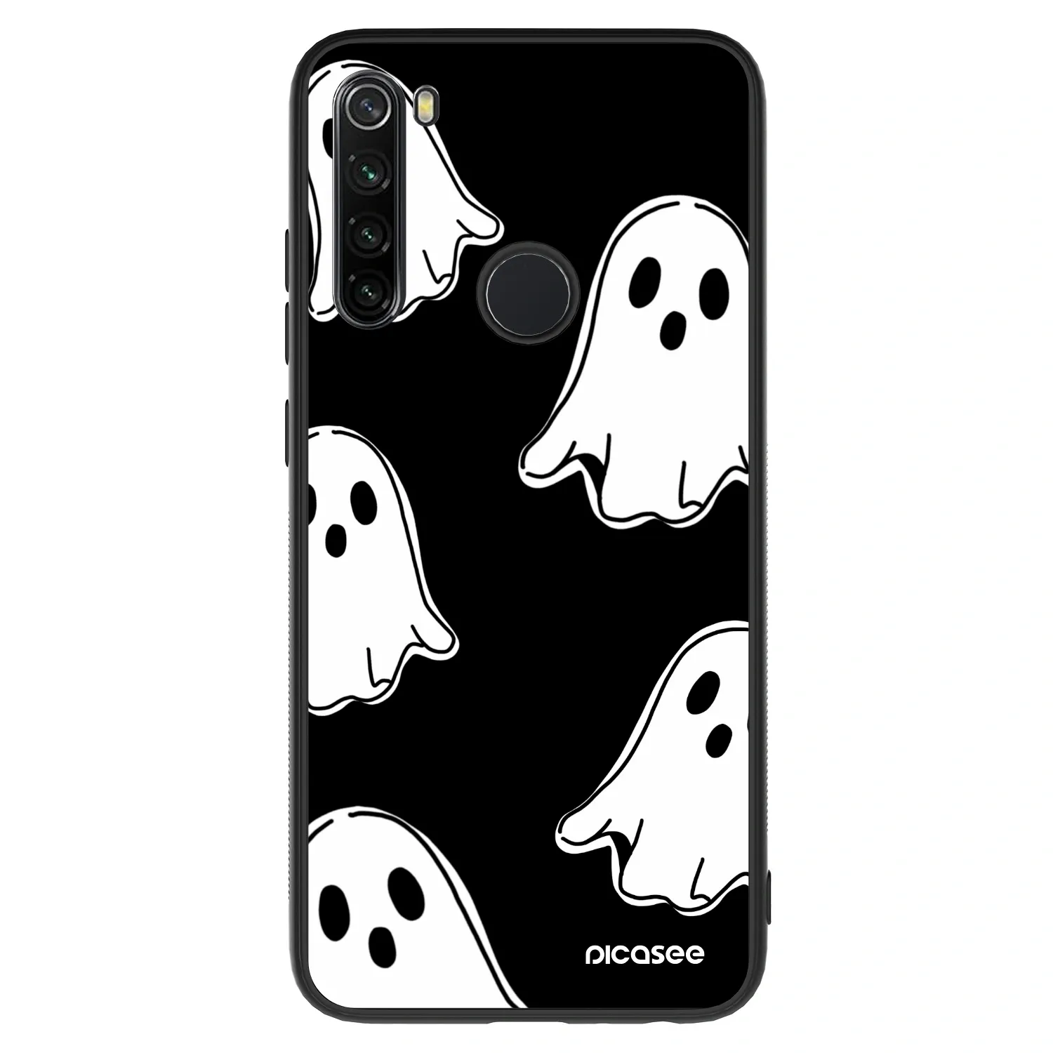 Picasee ULTIMATE CASE na Xiaomi Redmi Note 8 - Black ghosts