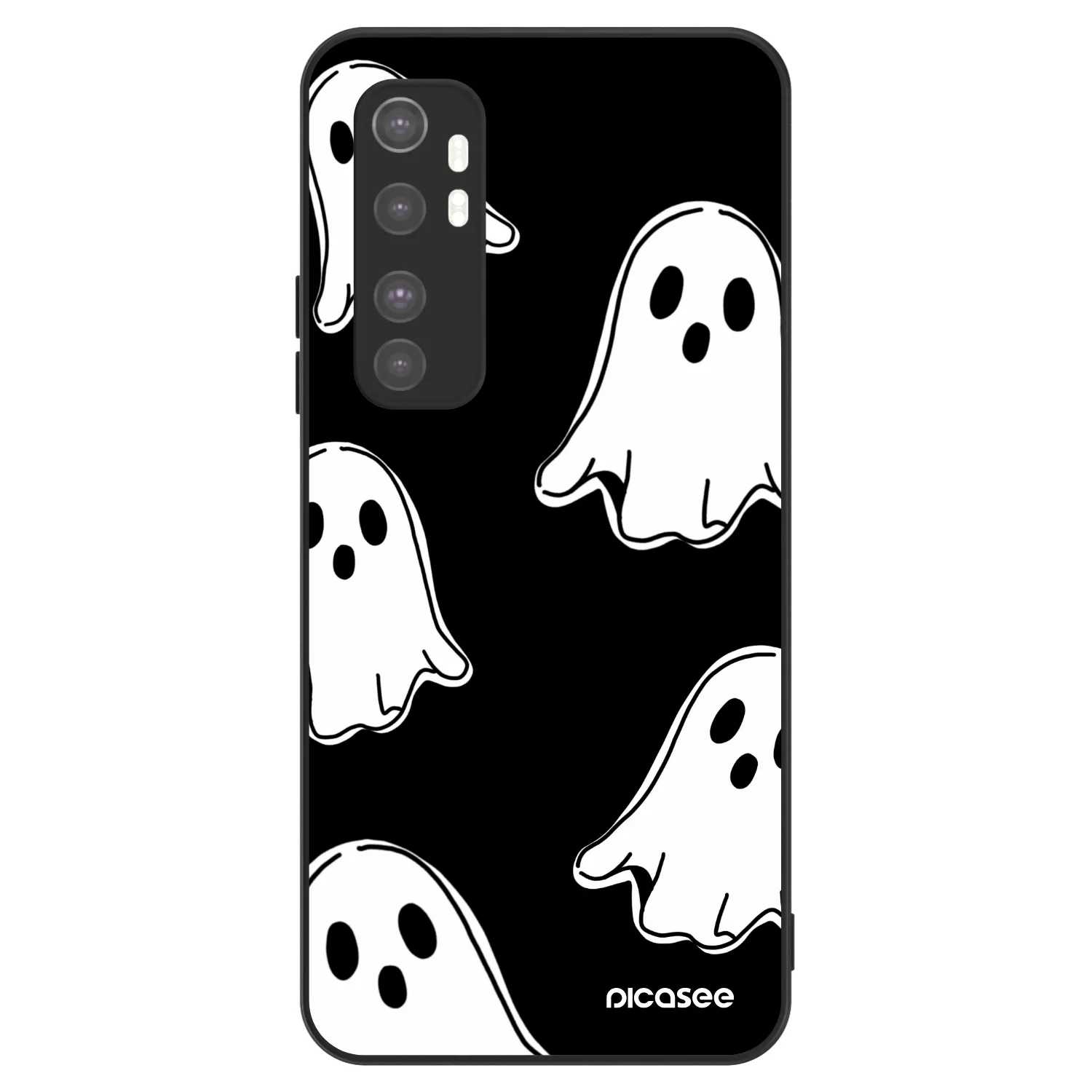 Picasee ULTIMATE CASE na Xiaomi Mi Note 10 Lite - Black ghosts