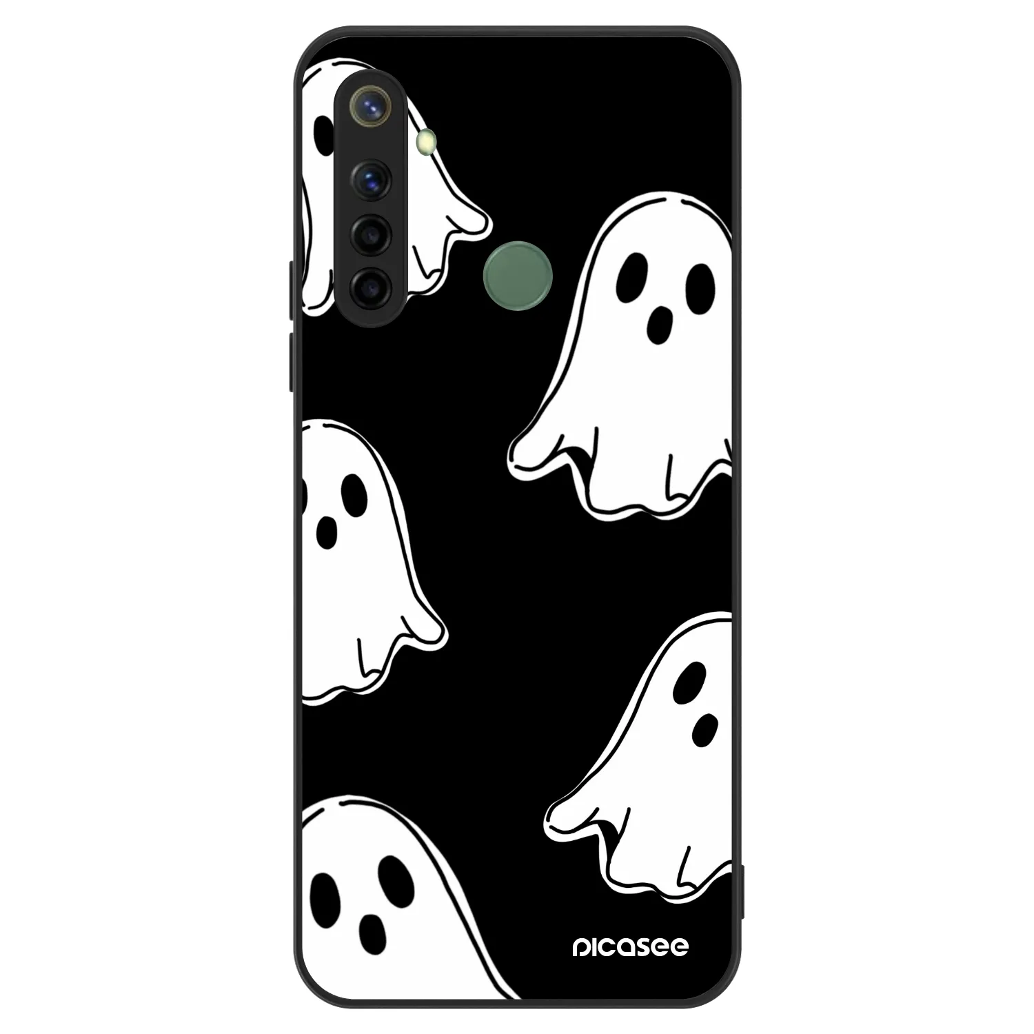 Picasee ULTIMATE CASE na Realme 6i - Black ghosts
