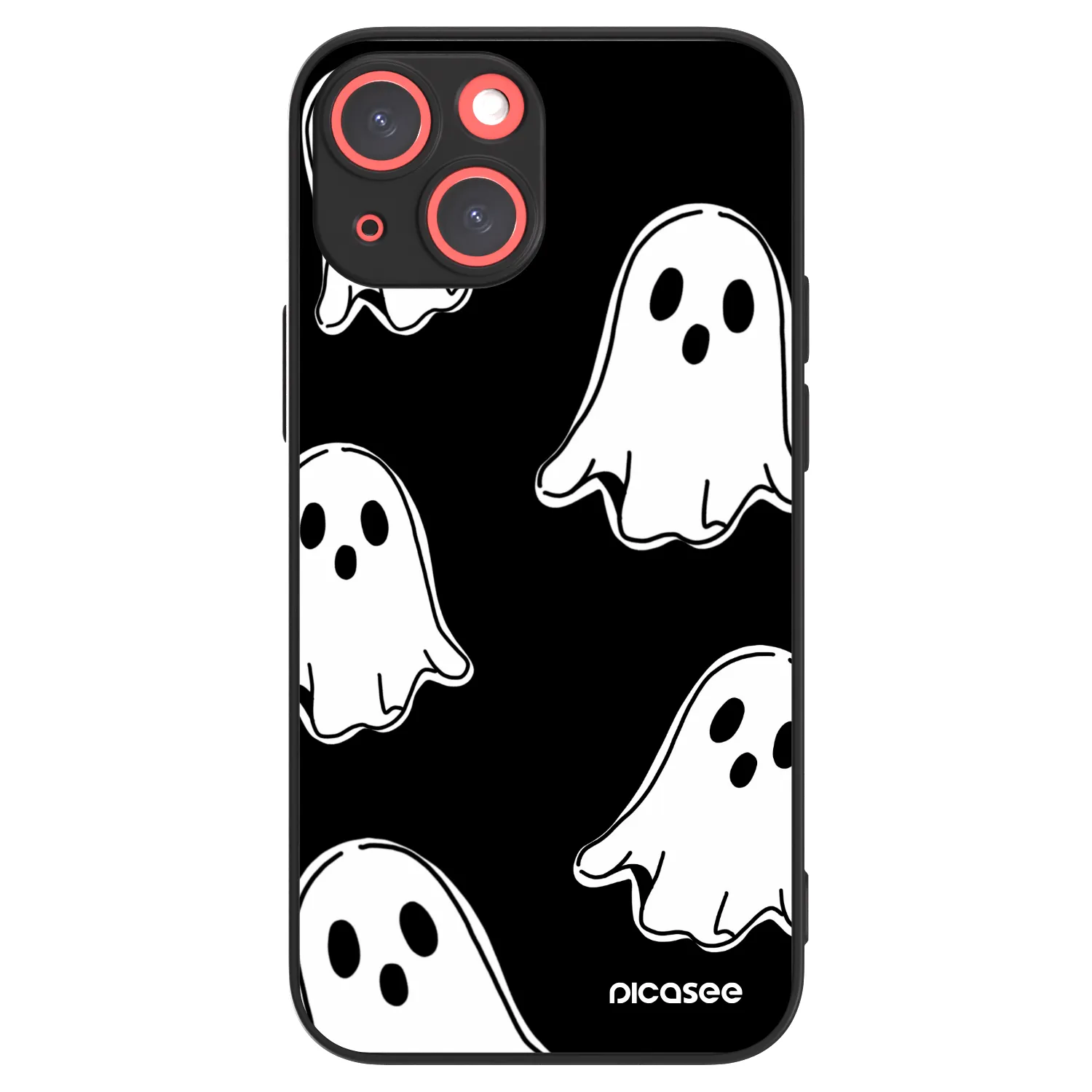 Picasee ULTIMATE CASE na Apple iPhone 13 mini - Black ghosts
