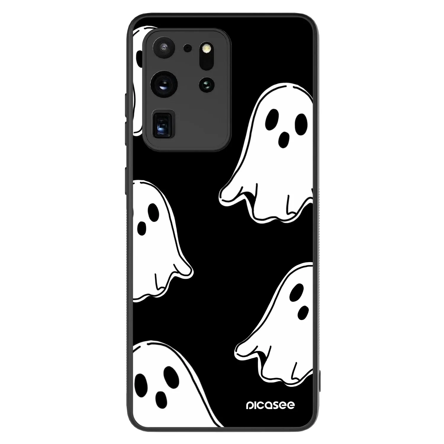 Picasee ULTIMATE CASE na Samsung Galaxy S20 Ultra 5G G988F - Black ghosts