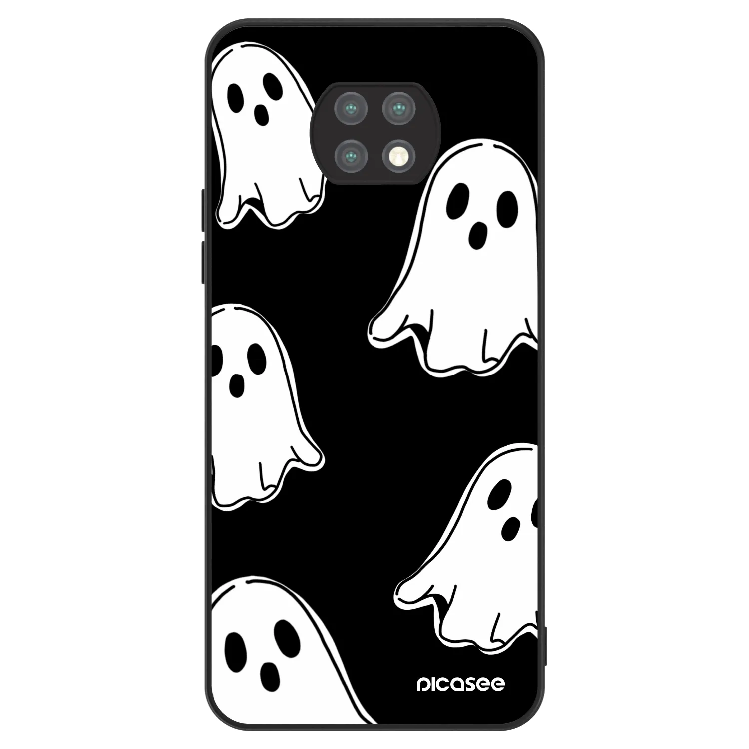 Picasee ULTIMATE CASE na Xiaomi Redmi Note 9T - Black ghosts