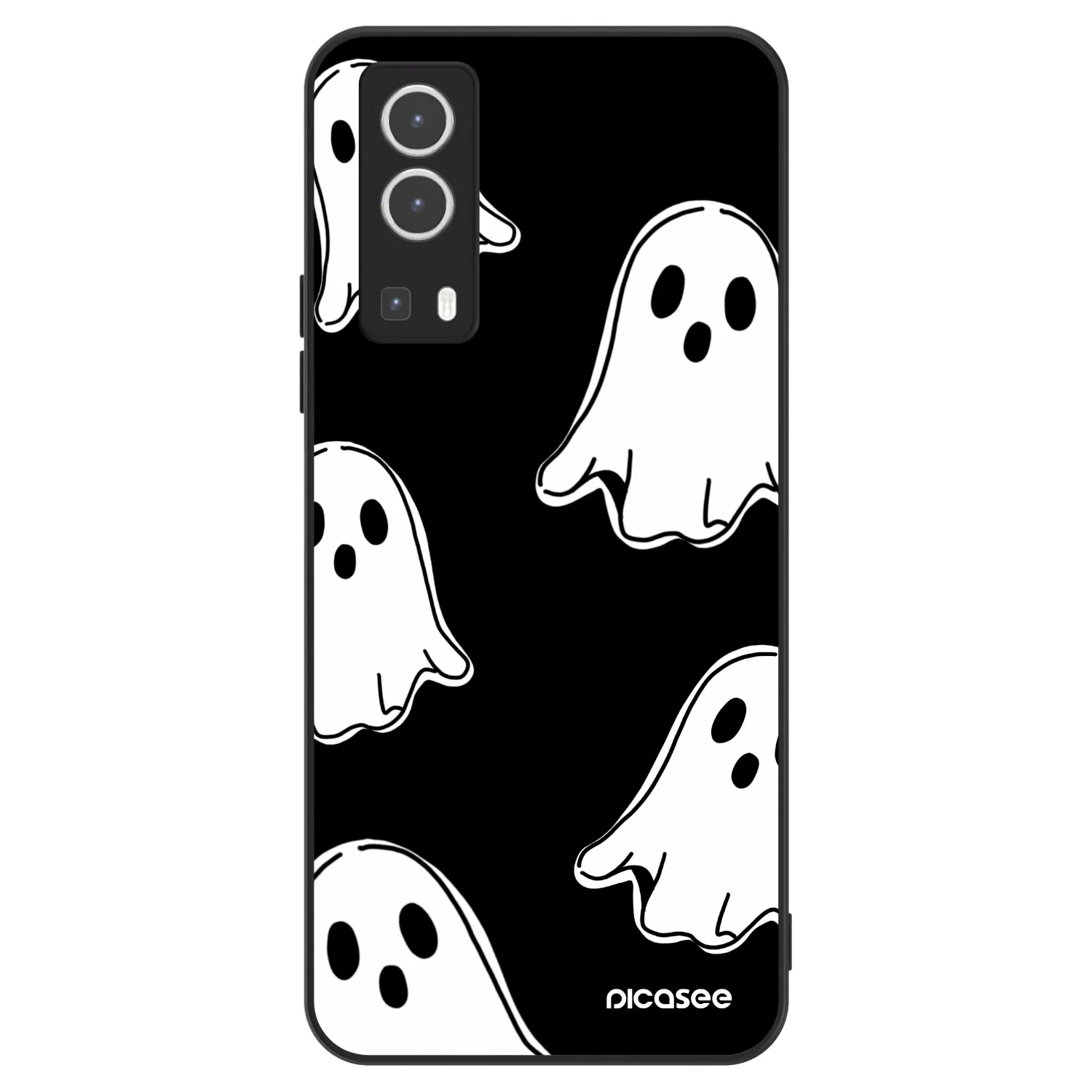 Picasee ULTIMATE CASE na Vivo Y72 5G - Black ghosts