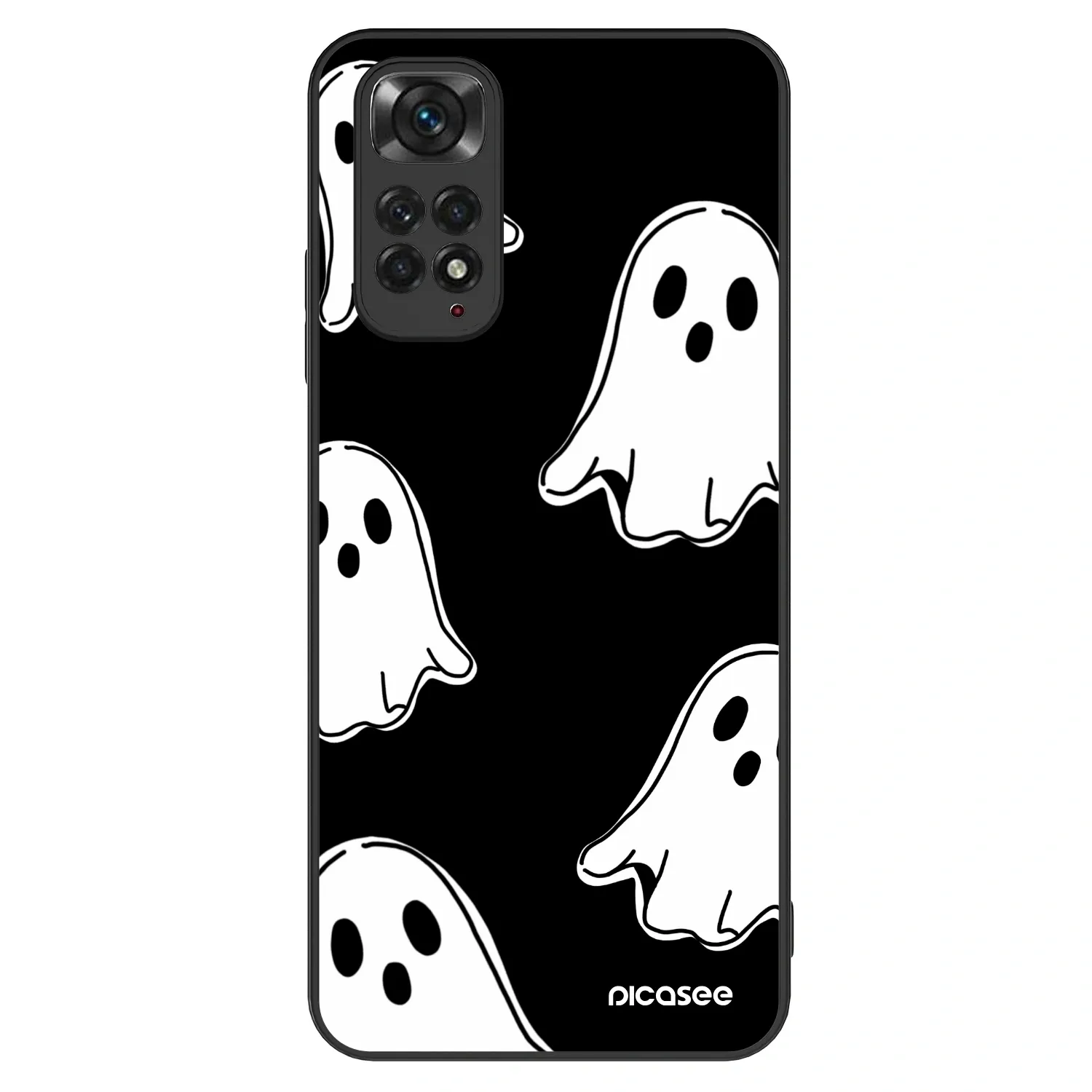 Picasee ULTIMATE CASE na Xiaomi Redmi Note 11 - Black ghosts