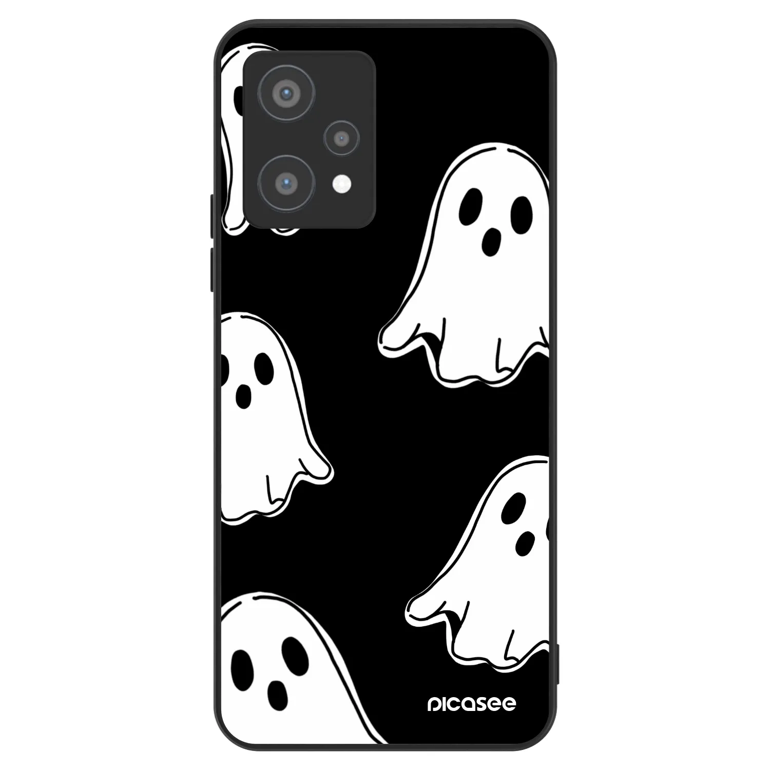 Picasee ULTIMATE CASE na Realme 9 Pro 5G - Black ghosts