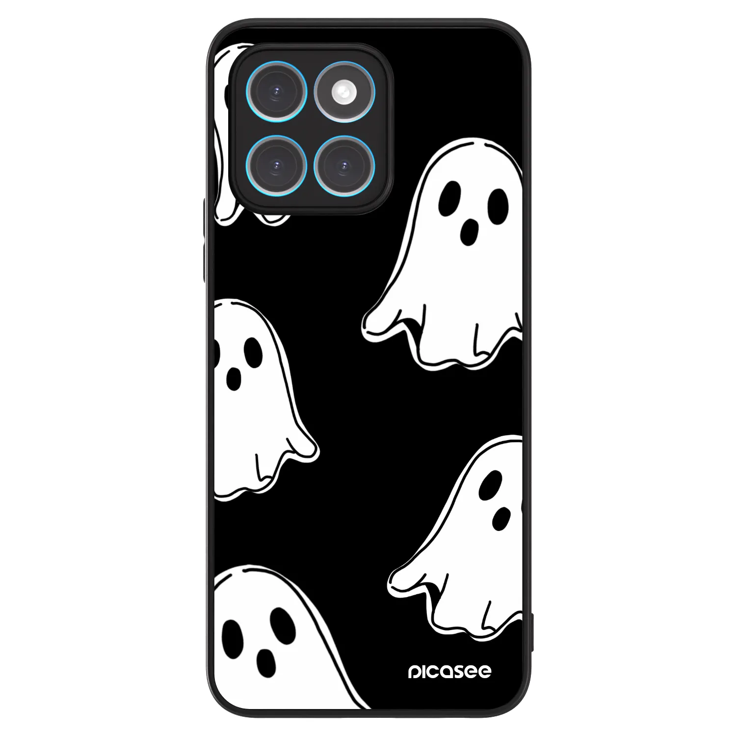 Picasee ULTIMATE CASE na Honor X8 4G - Black ghosts