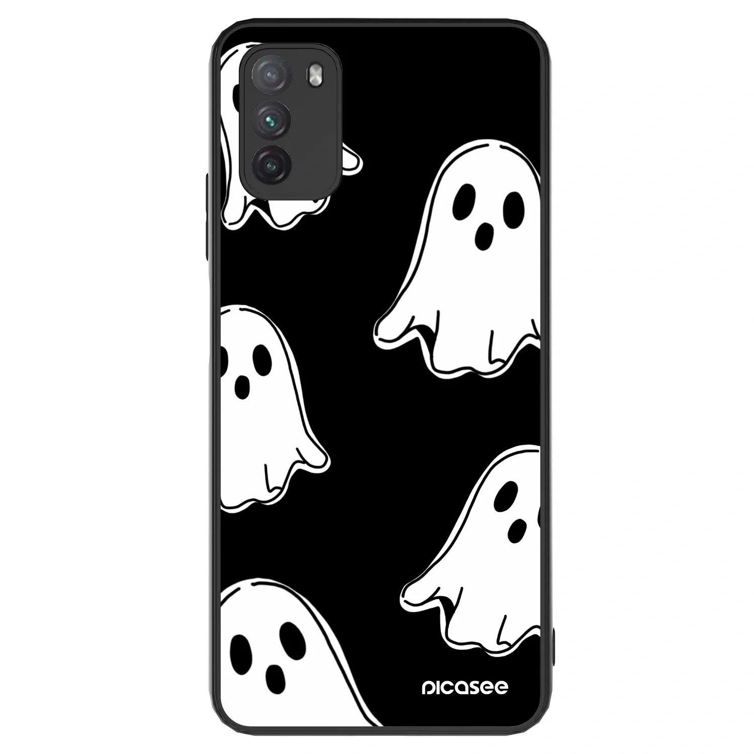 Picasee ULTIMATE CASE na Xiaomi Poco M3 - Black ghosts