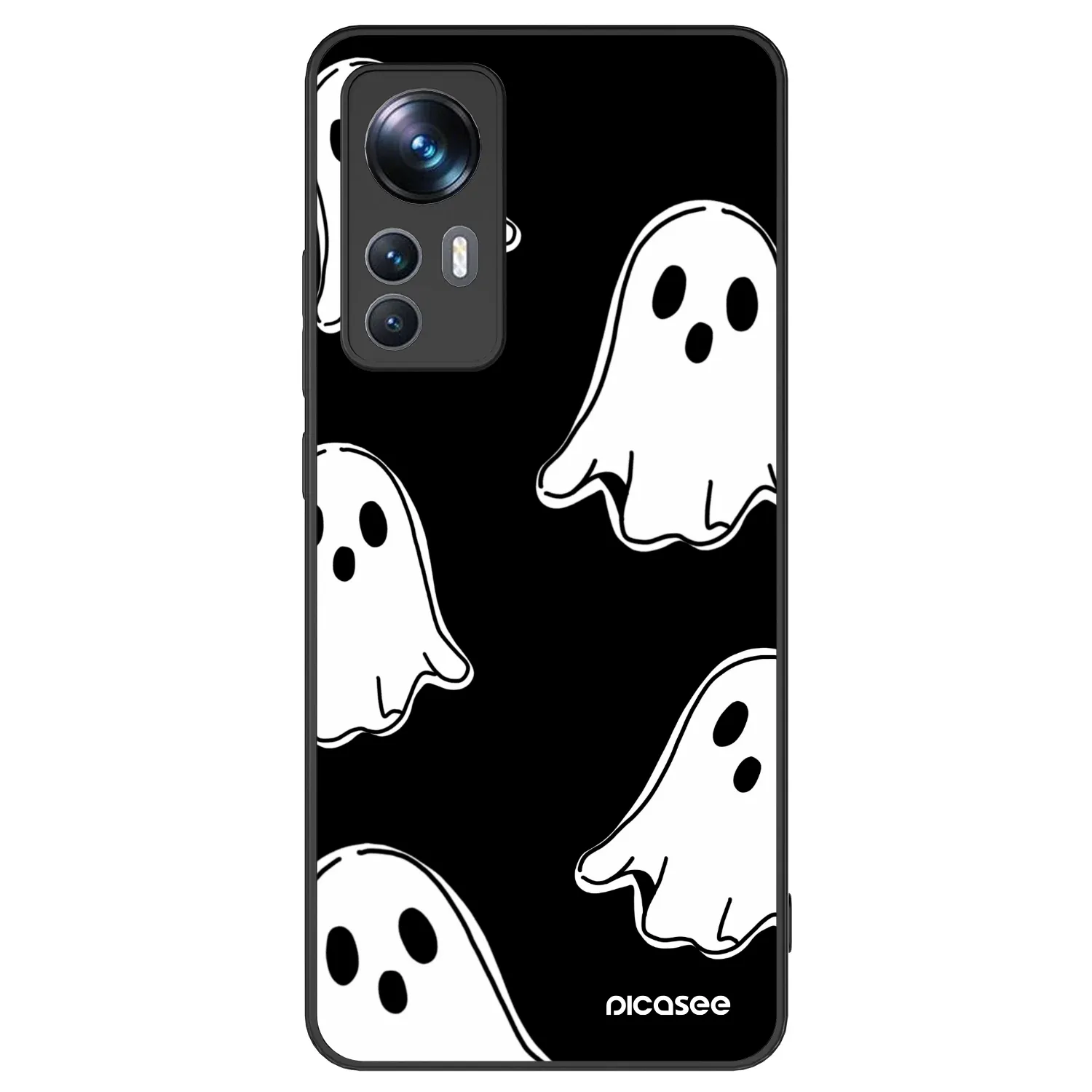 Picasee ULTIMATE CASE na Xiaomi 12T - Black ghosts