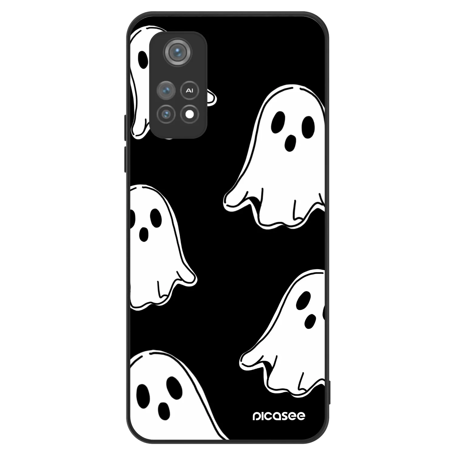 Picasee ULTIMATE CASE na Xiaomi Poco M4 Pro - Black ghosts
