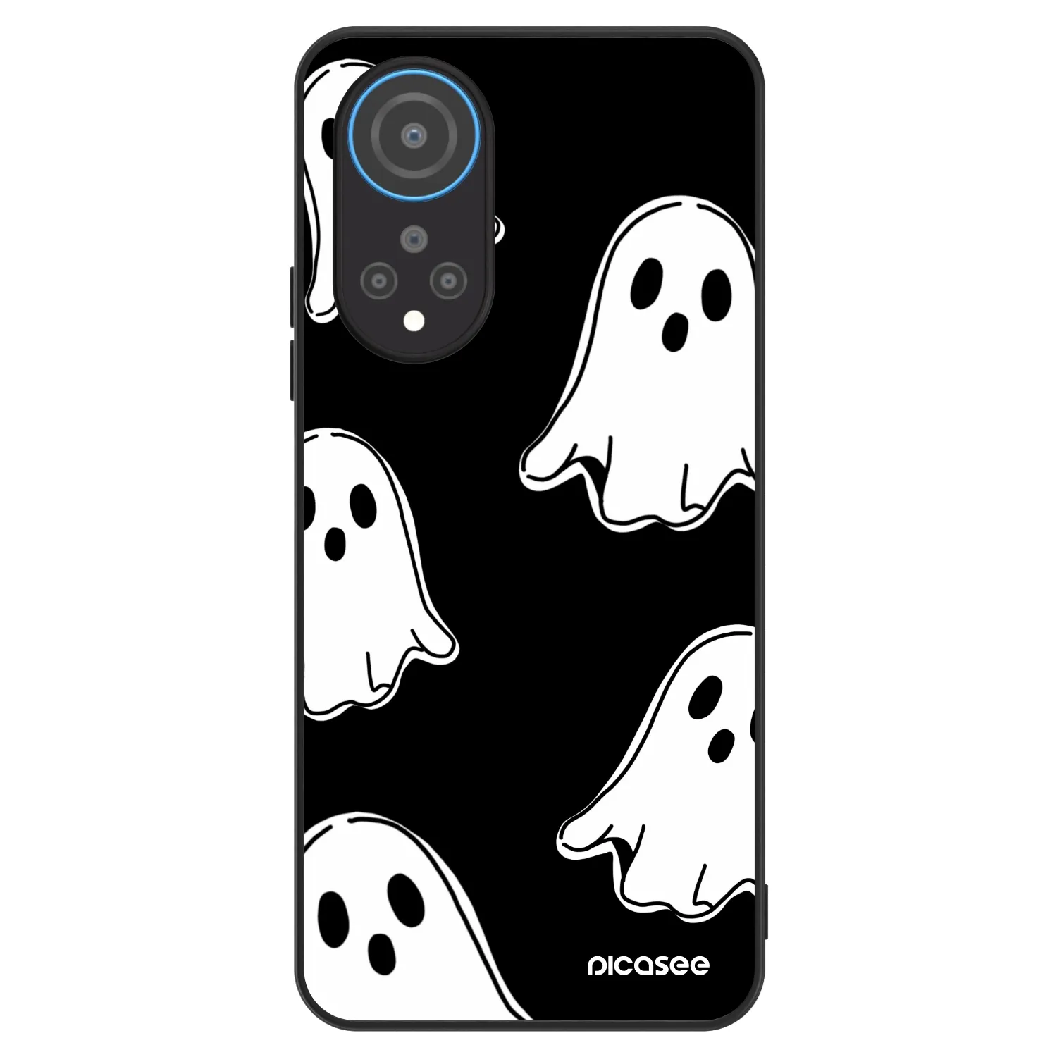 Picasee ULTIMATE CASE na Honor X7 - Black ghosts