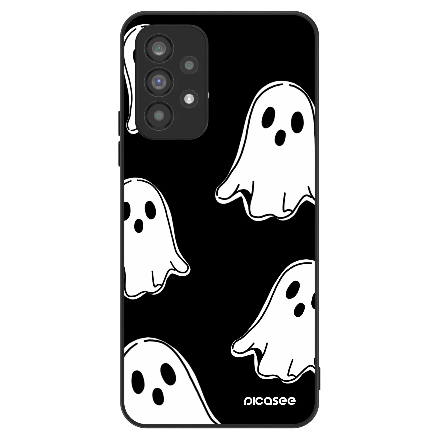 Picasee ULTIMATE CASE na Samsung Galaxy A73 5G - Black ghosts