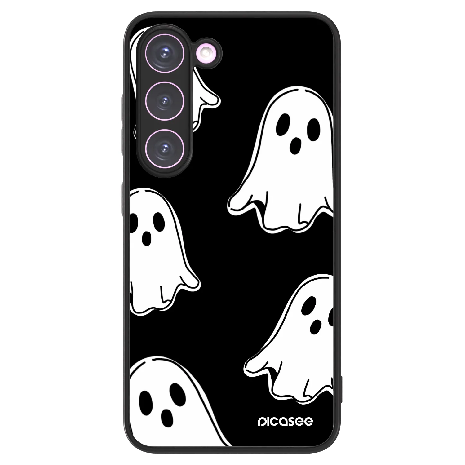 Picasee ULTIMATE CASE na Samsung Galaxy S23 5G - Black ghosts