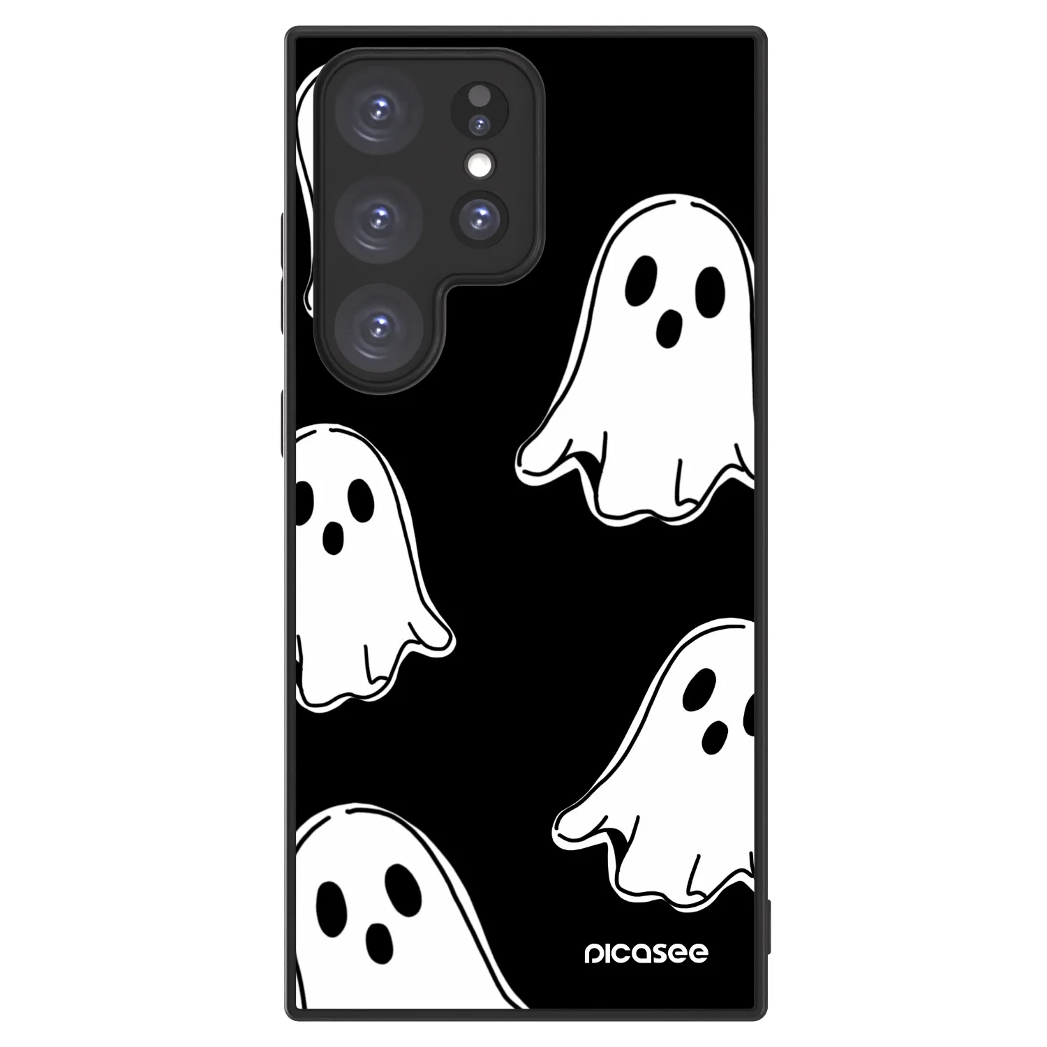 Picasee ULTIMATE CASE na Samsung Galaxy S23 Ultra 5G - Black ghosts