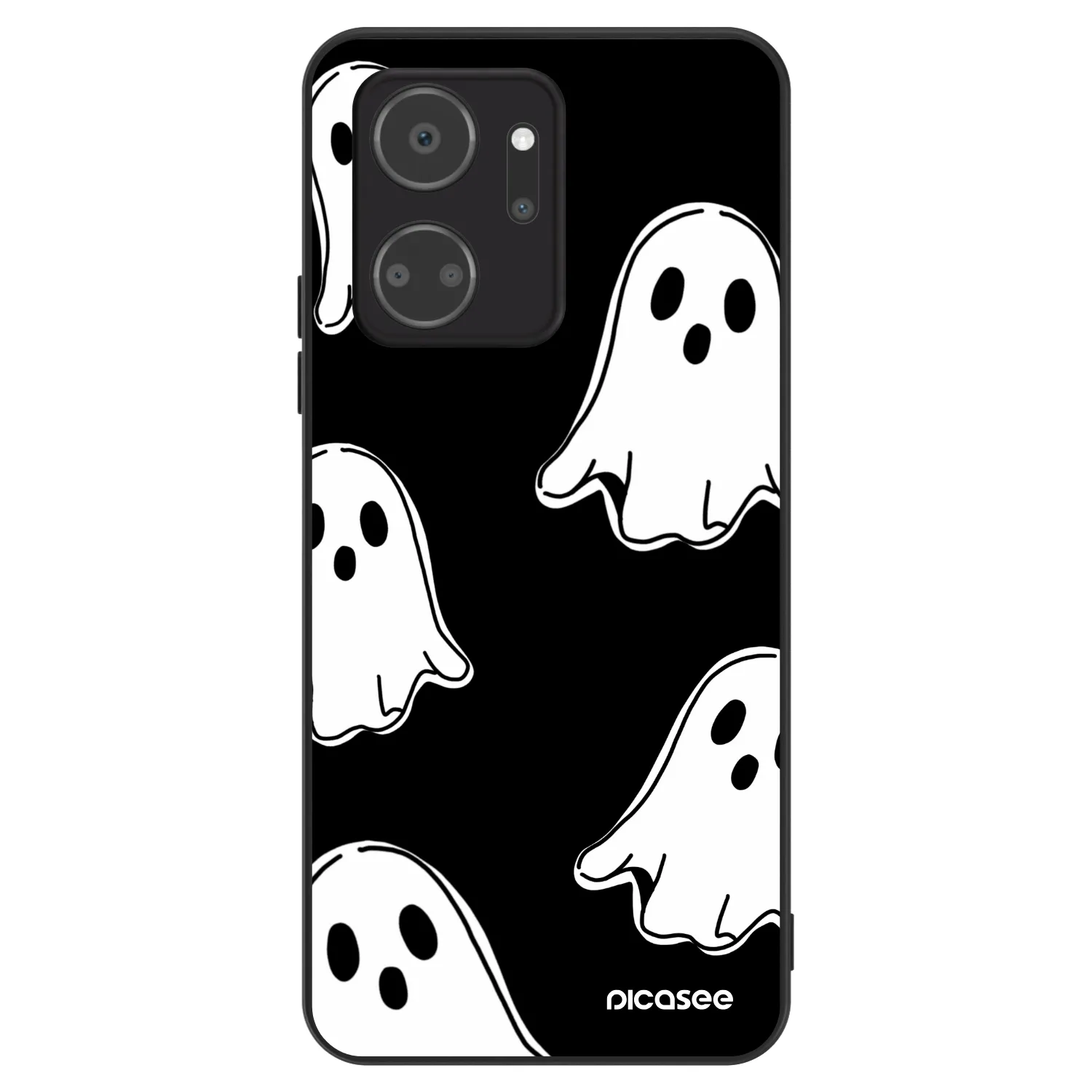 Picasee ULTIMATE CASE na Honor X7a - Black ghosts