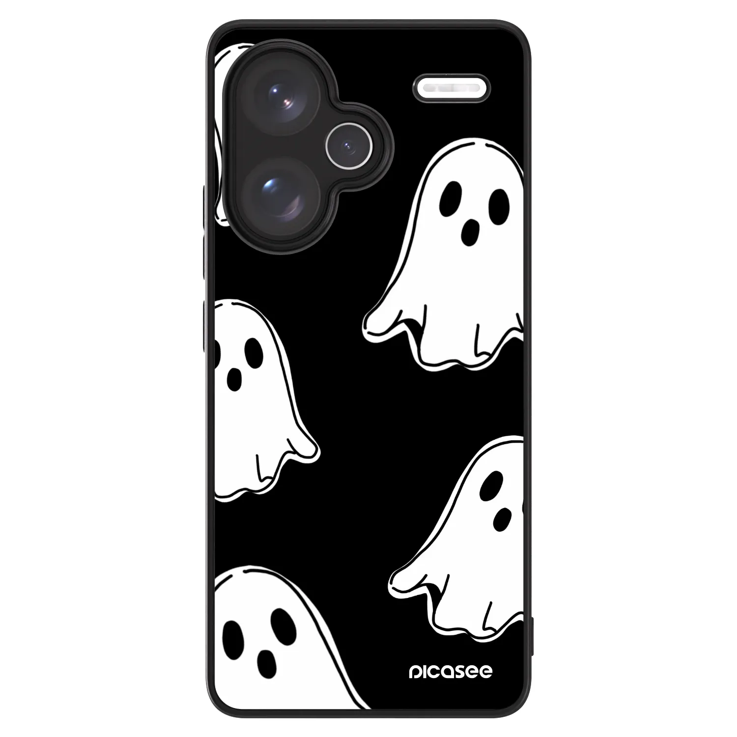 Picasee ULTIMATE CASE na Xiaomi Redmi Note 13 Pro+ 5G - Black ghosts