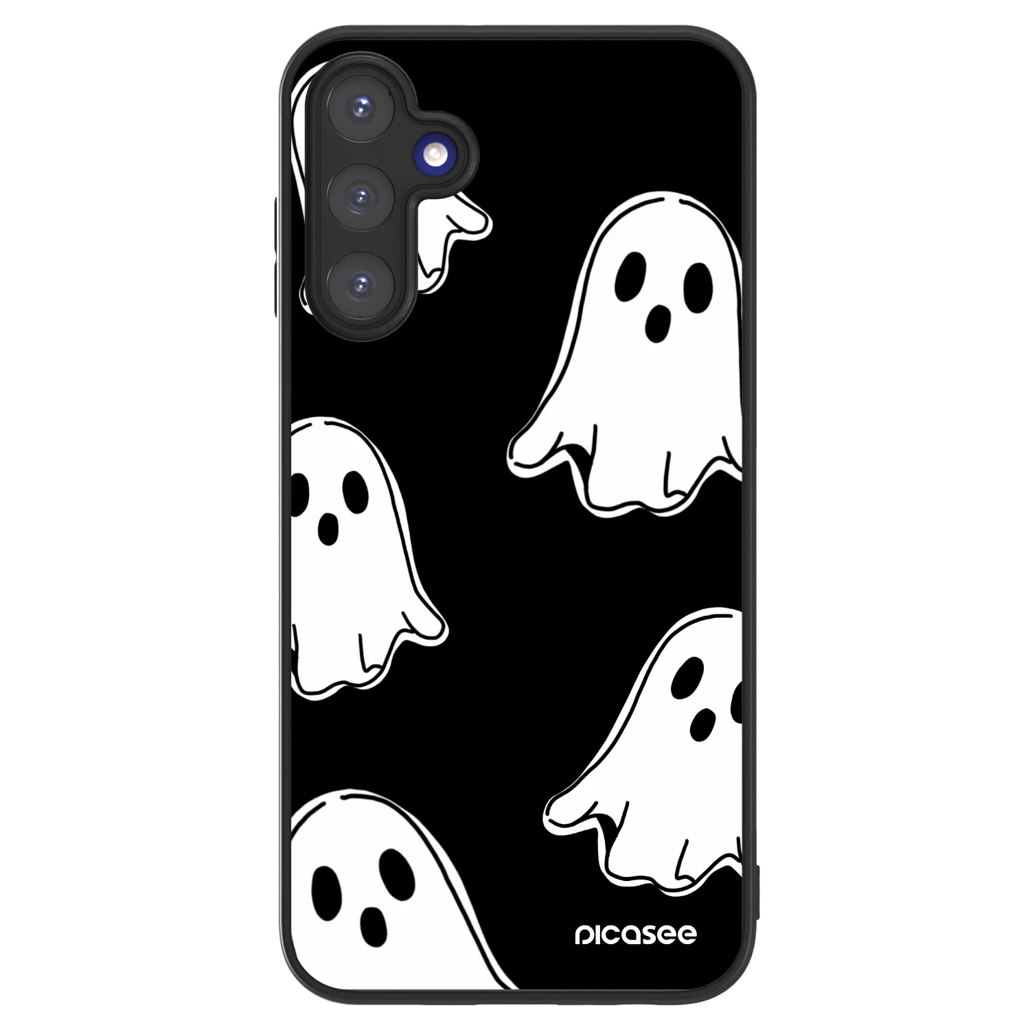 Picasee ULTIMATE CASE na Samsung Galaxy A15 A155F 4G - Black ghosts