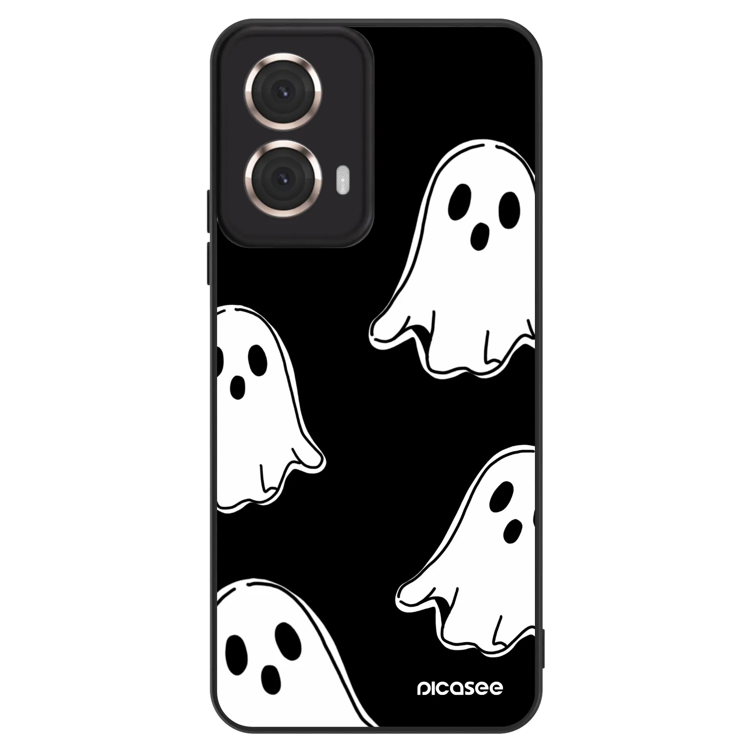 Picasee ULTIMATE CASE na Motorola Moto G85 - Black ghosts
