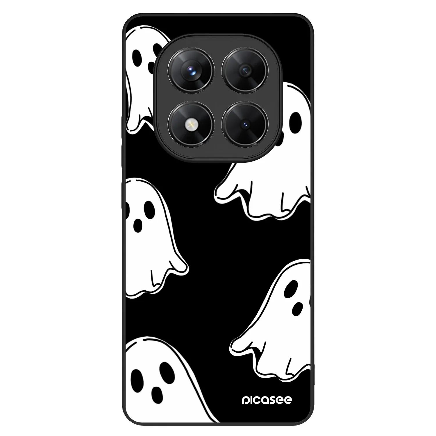 Picasee ULTIMATE CASE na Xiaomi Redmi Note 14 Pro 5G - Black ghosts