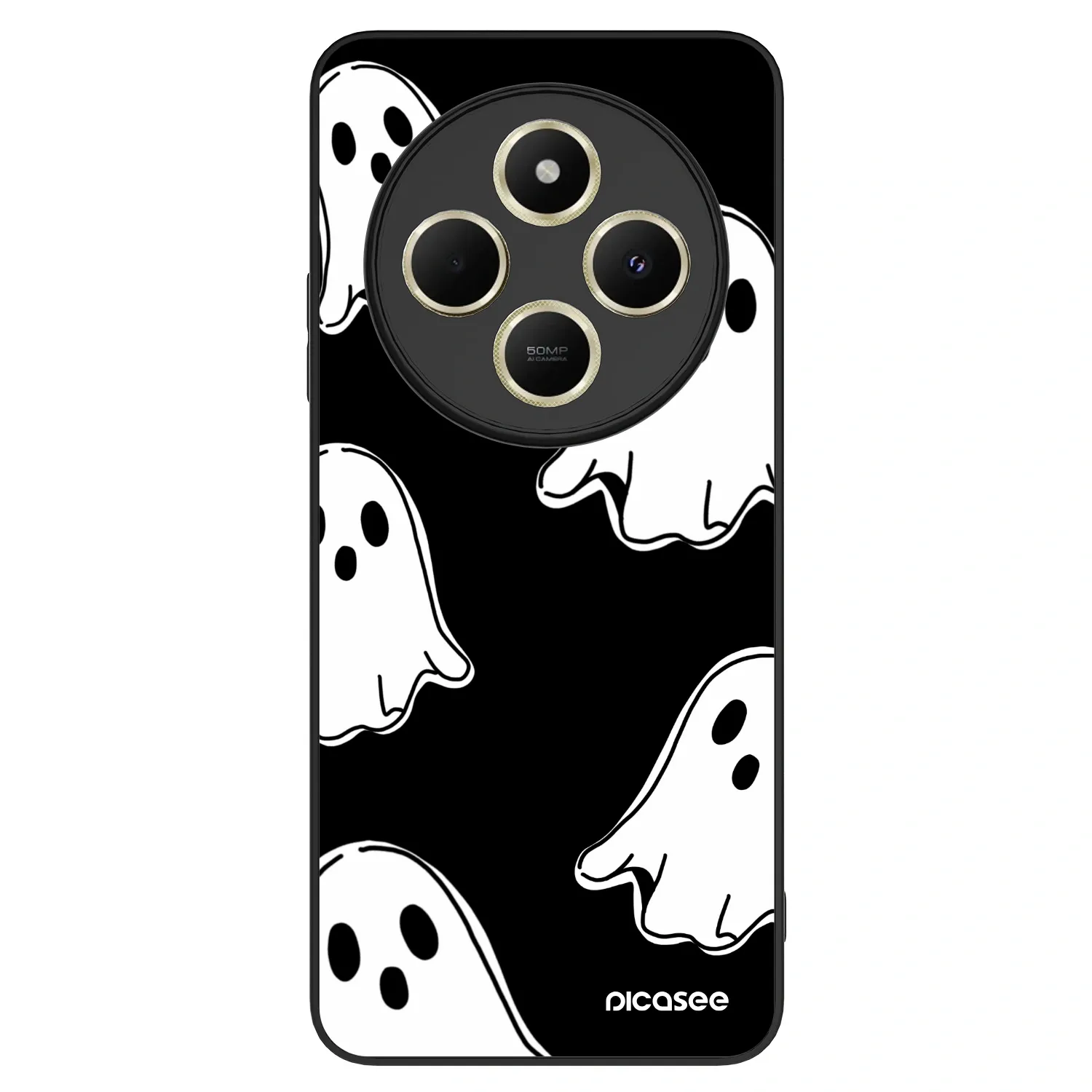 Picasee ULTIMATE CASE na Xiaomi Redmi 14C - Black ghosts