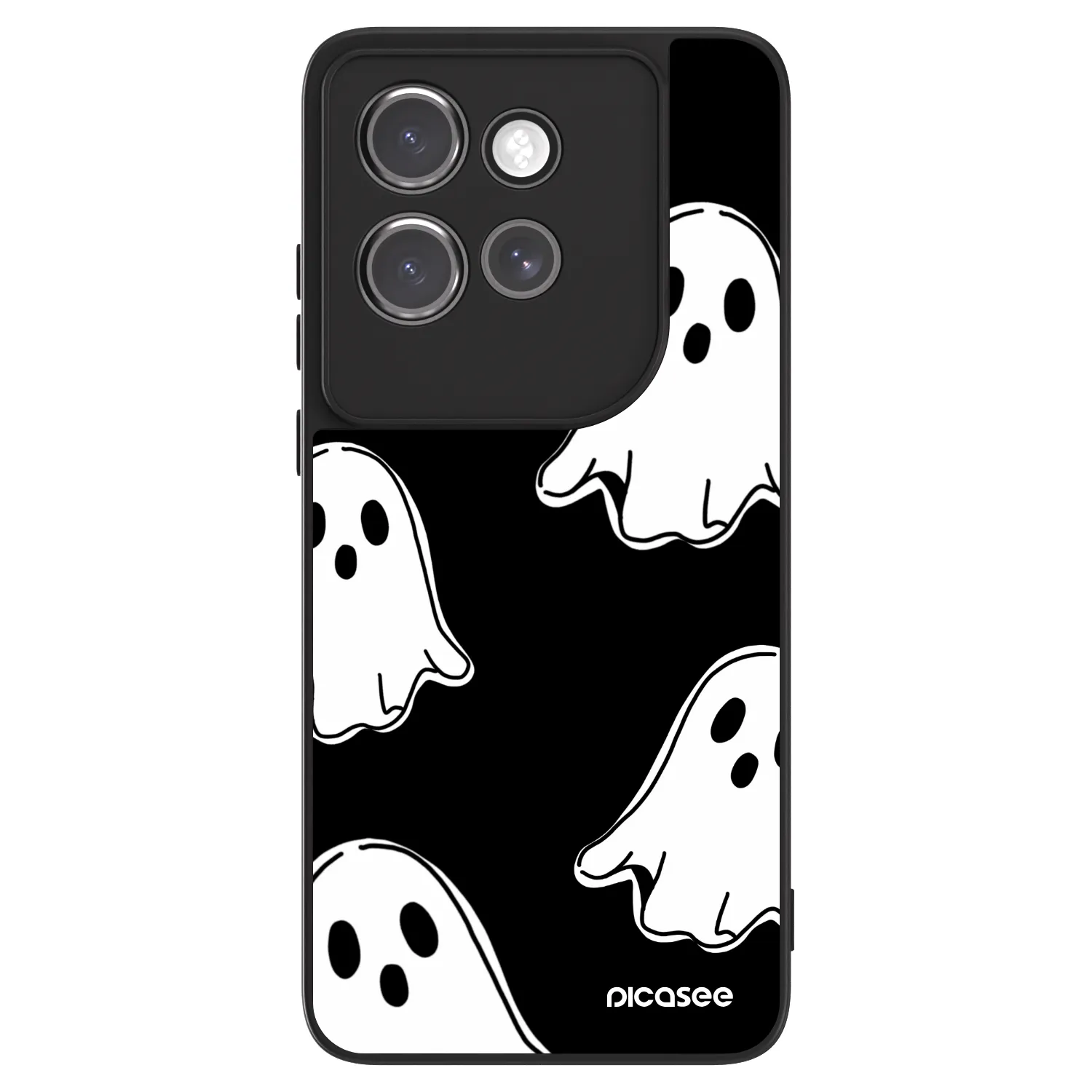 Picasee ULTIMATE CASE na Motorola Edge 50 Neo - Black ghosts
